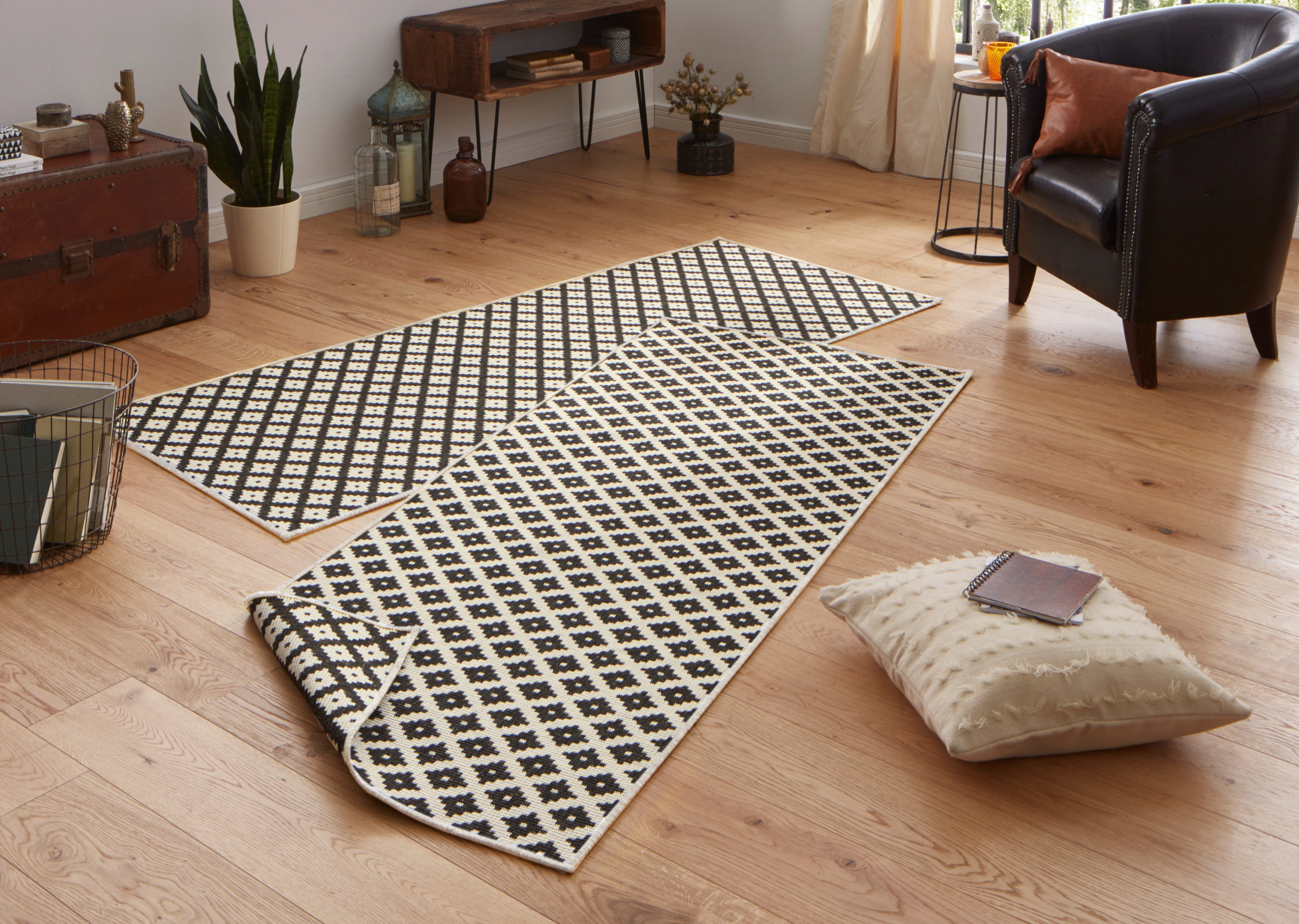 HANSE Home Teppich Nizza Wendeteppich, rechteckig, günstig online kaufen
