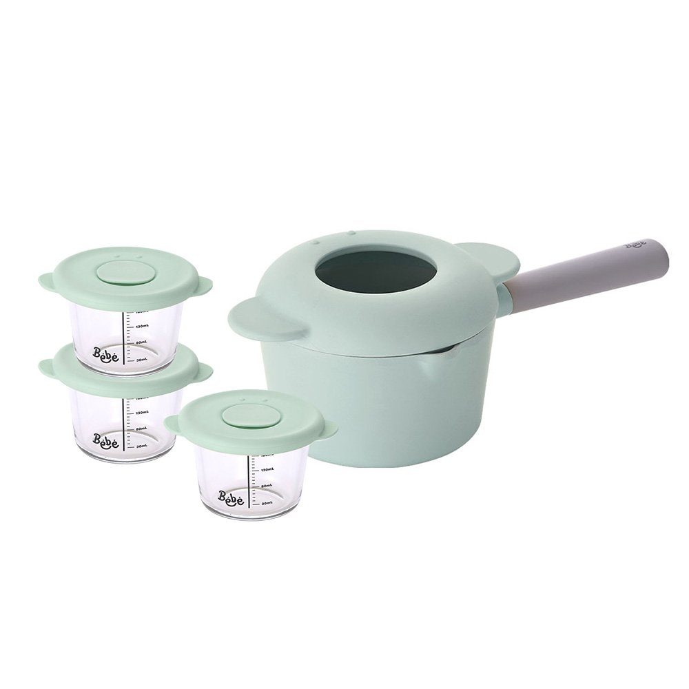 18cm BÉBÉ Kochtopf (4-tlg) Mint, Kochtopf NEOFLAM® Set -