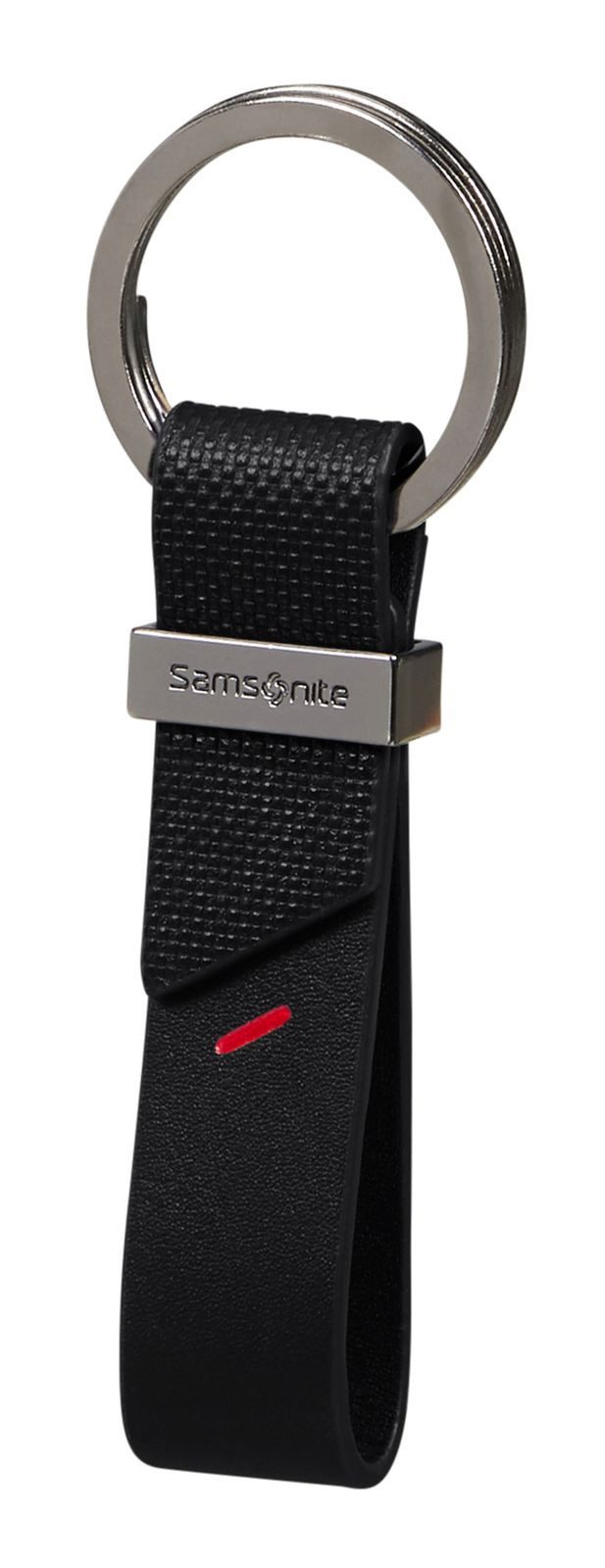 Samsonite Schlüsselanhänger 528 K Ring 2R, aus echtem Rindsleder