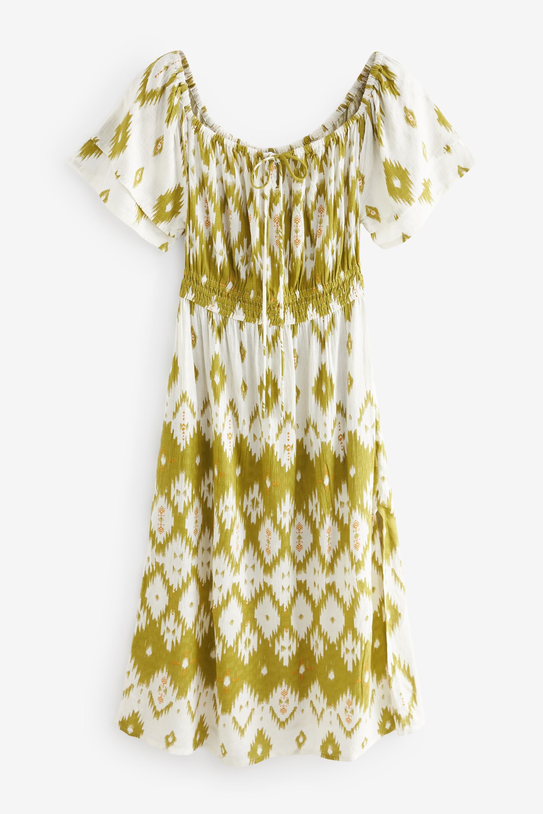 Next Sommerkleid Schulterfreies Sommerkleid – Petite günstig online kaufen