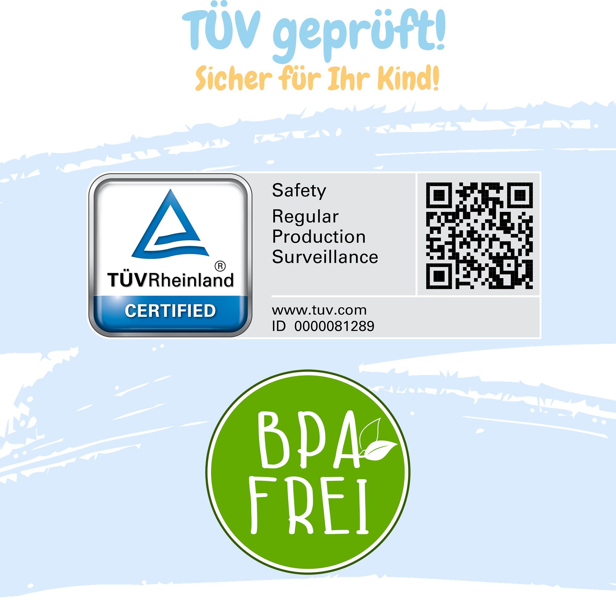 Babykajo Toilettentrainer, (1-tlg), Kinder Toilettensitz - TÜV Rheinland geprüft!