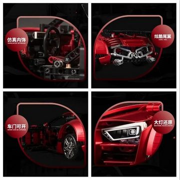 KBOX Konstruktionsspielsteine Kbox 10516B Red Beast Sports Car 2.641 Teile, (2641 St)