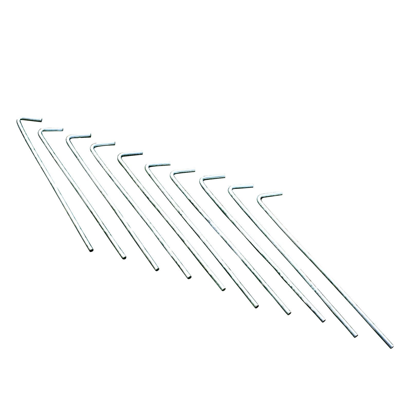 Regatta Zelthering 8" Steel Pegs, (10 Stück, 10-St), im 10er-Pack