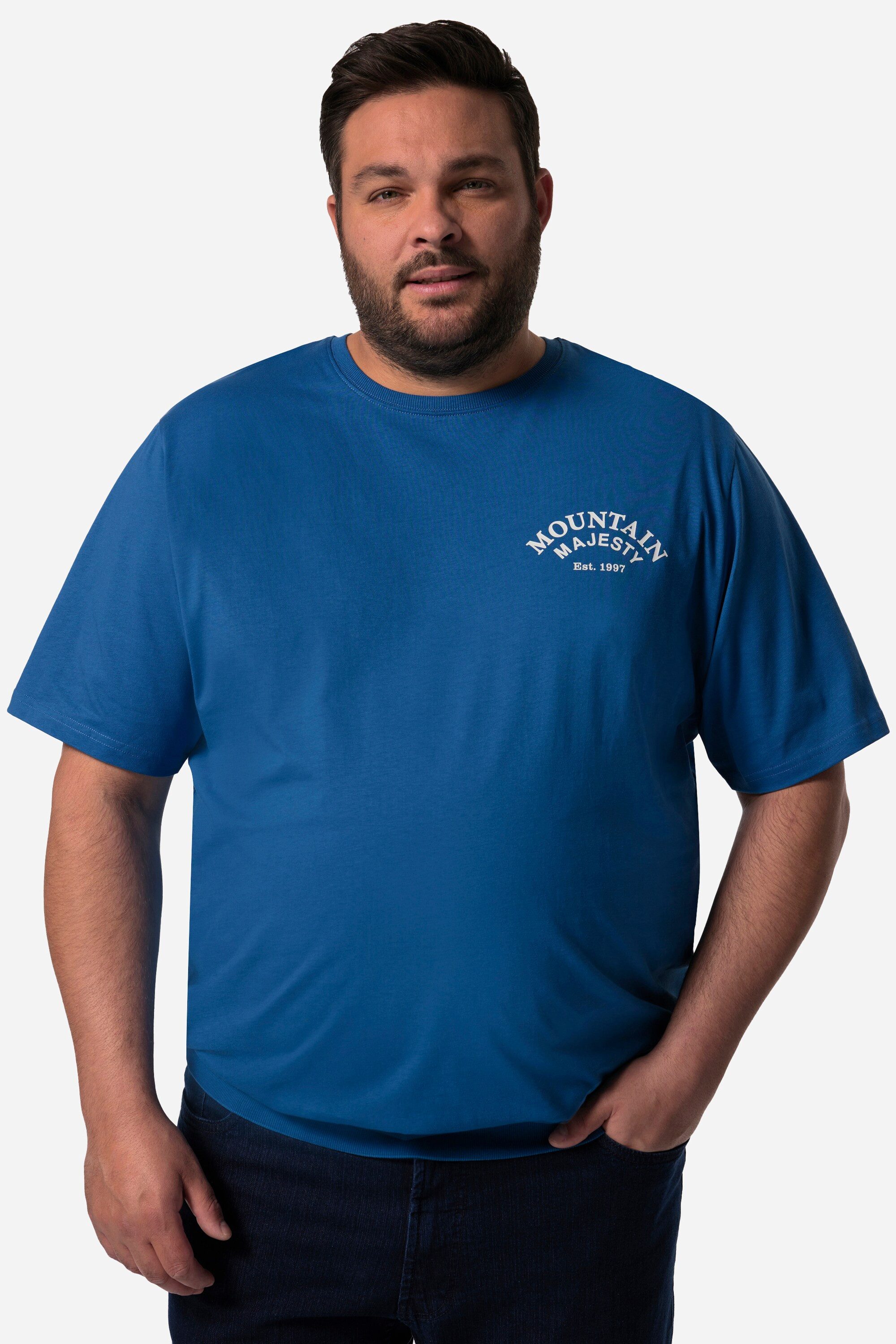T-Shirt Men+ T-Shirt Halbarm Bauchfit Rundhals bis 8 XL