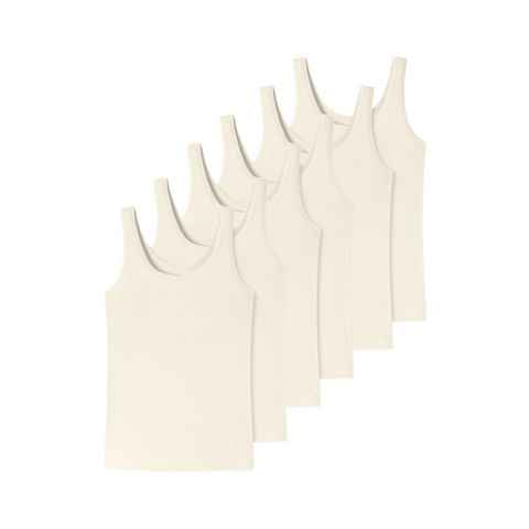 uncover by SCHIESSER Unterhemd 6er Pack Bamboo Cotton (Spar-Set, 6-St) Unterhemd / Top - Baumwolle - Atmungsaktiv - Hochwertig verarbeitet