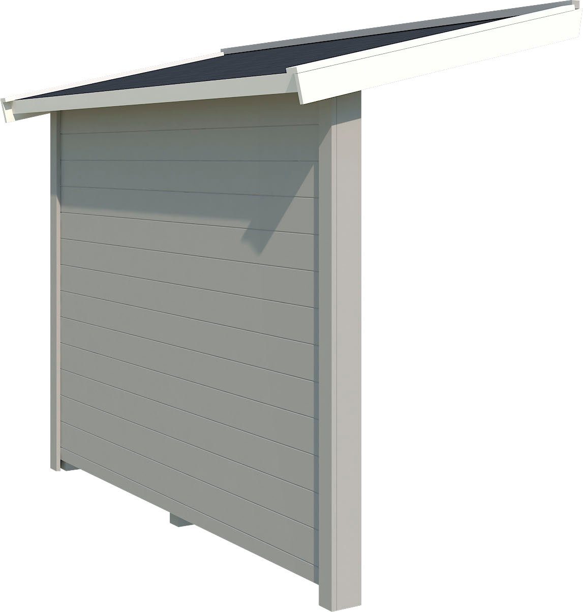 LASITA MAJA Gartenhaus-Anbaudach Schleppdach, BxT: 243,6x109,4 cm, für Gartenhaus Luna 1, Garage Nevis, Gartenhaus Wels 4 DT, Gartenhaus Wels 5, Garage Yarik, Gartenhaus Orlando 40, Gartenhaus Sri Lanka, Gartenhaus Caroline, Gartenhaus Riverside, Gartenhaus Orlando 34, Gartenhaus Murano, BxT: 90x240 cm