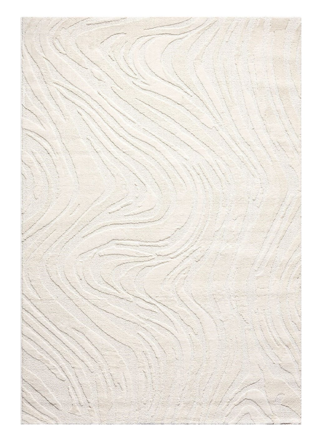 Vimoda Teppich Wellenmuster, modernerer Design, dicht & weich, Rechteckig, günstig online kaufen