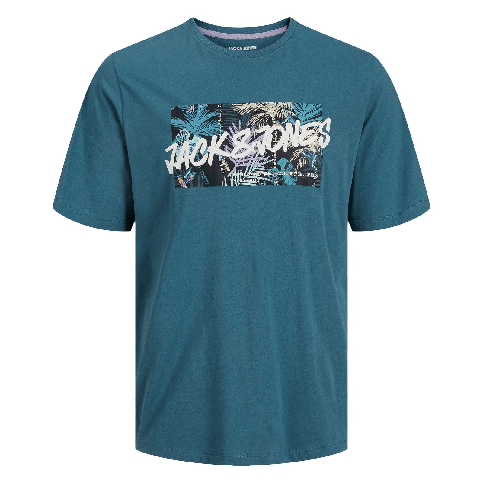 Jack & Jones T-Shirt JJHAWAII Shape Tee SS Crew Neck LN mit Rundhalsausschn günstig online kaufen