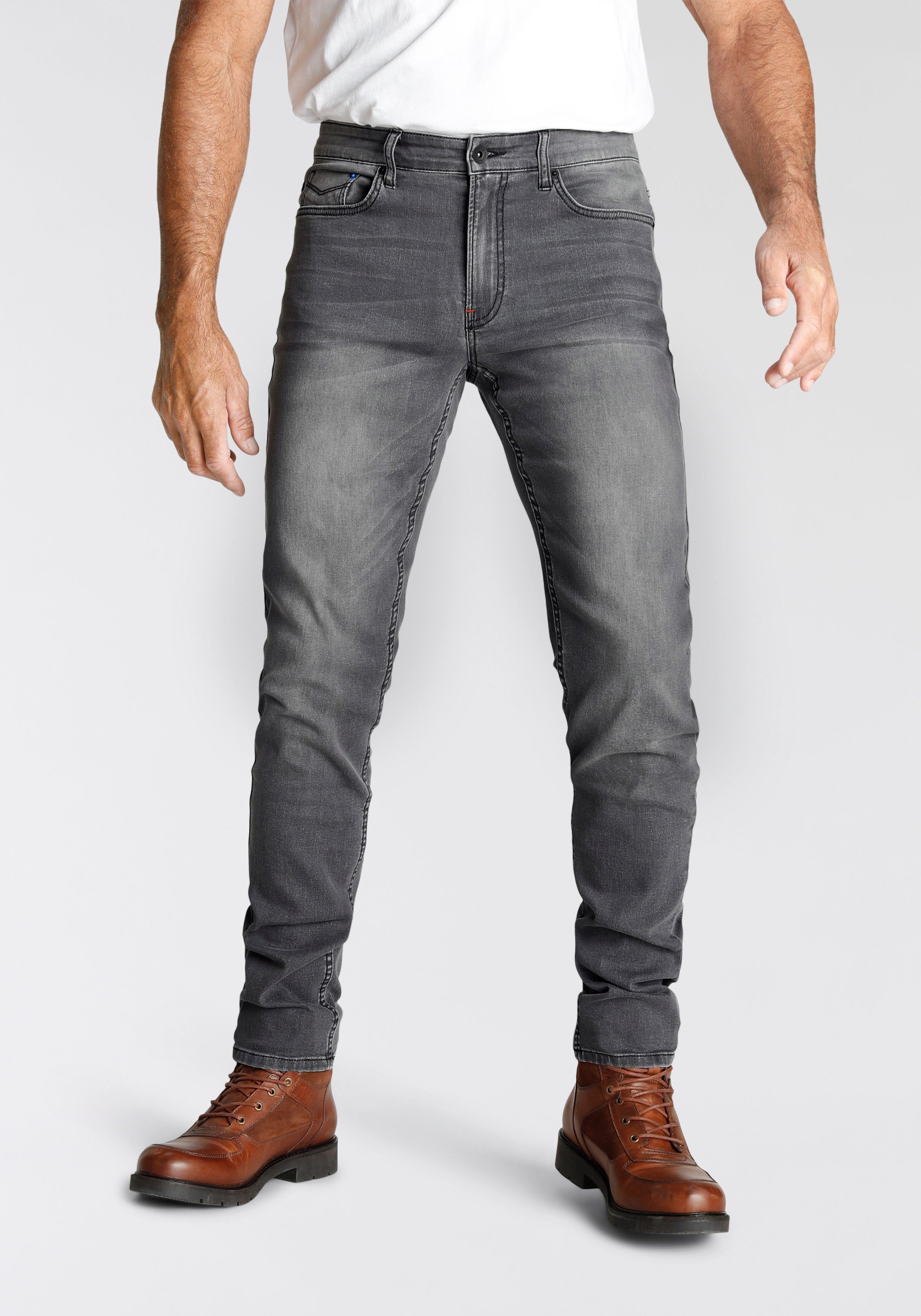 H.I.S Slim-fit-Jeans FLUSH Ökologische, wassersparende Produktion durch Ozon Wash