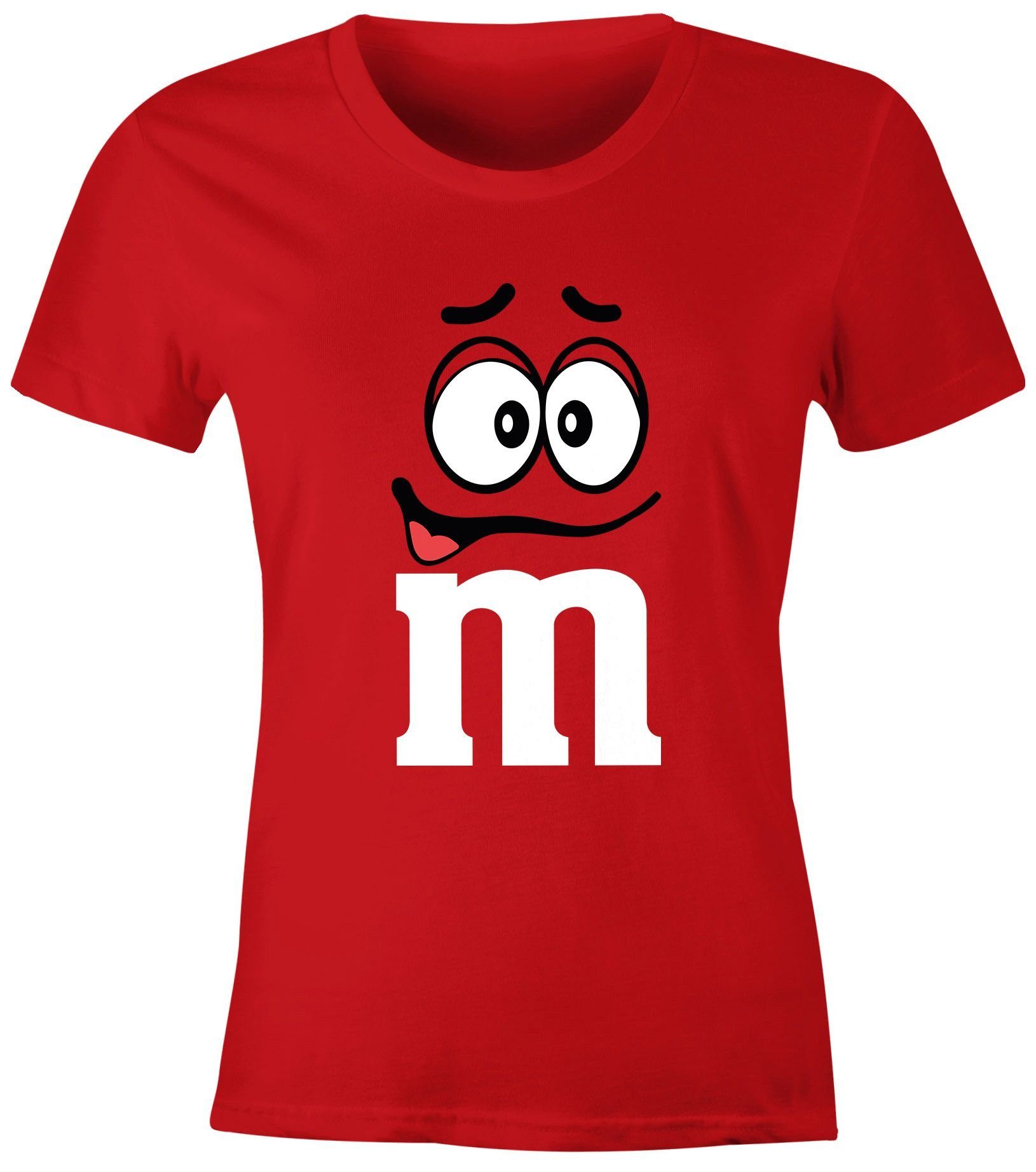 MoonWorks Print-Shirt Damen T-Shirt Fasching Karneval günstig online kaufen