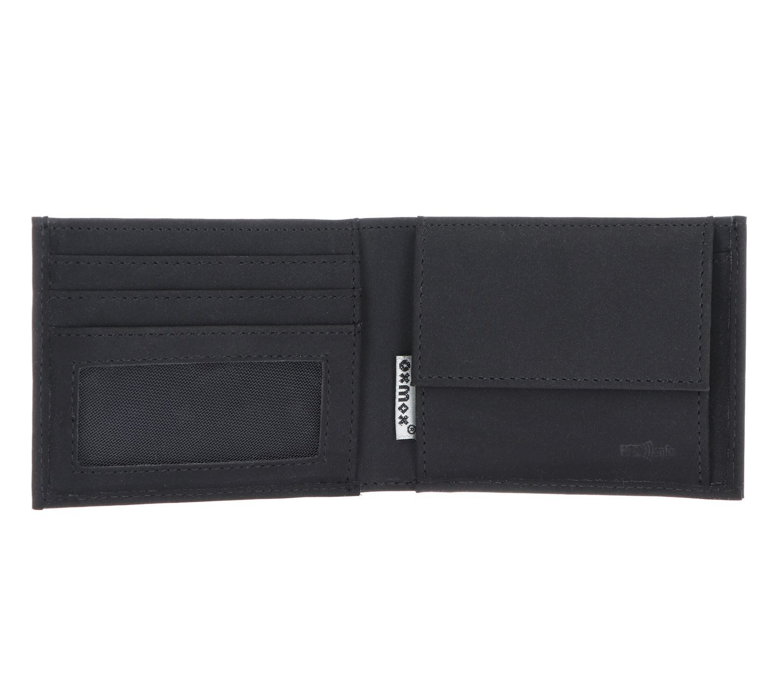 OXMOX Geldbörse Pocketbörse, mit RFID-Blocker Schutz