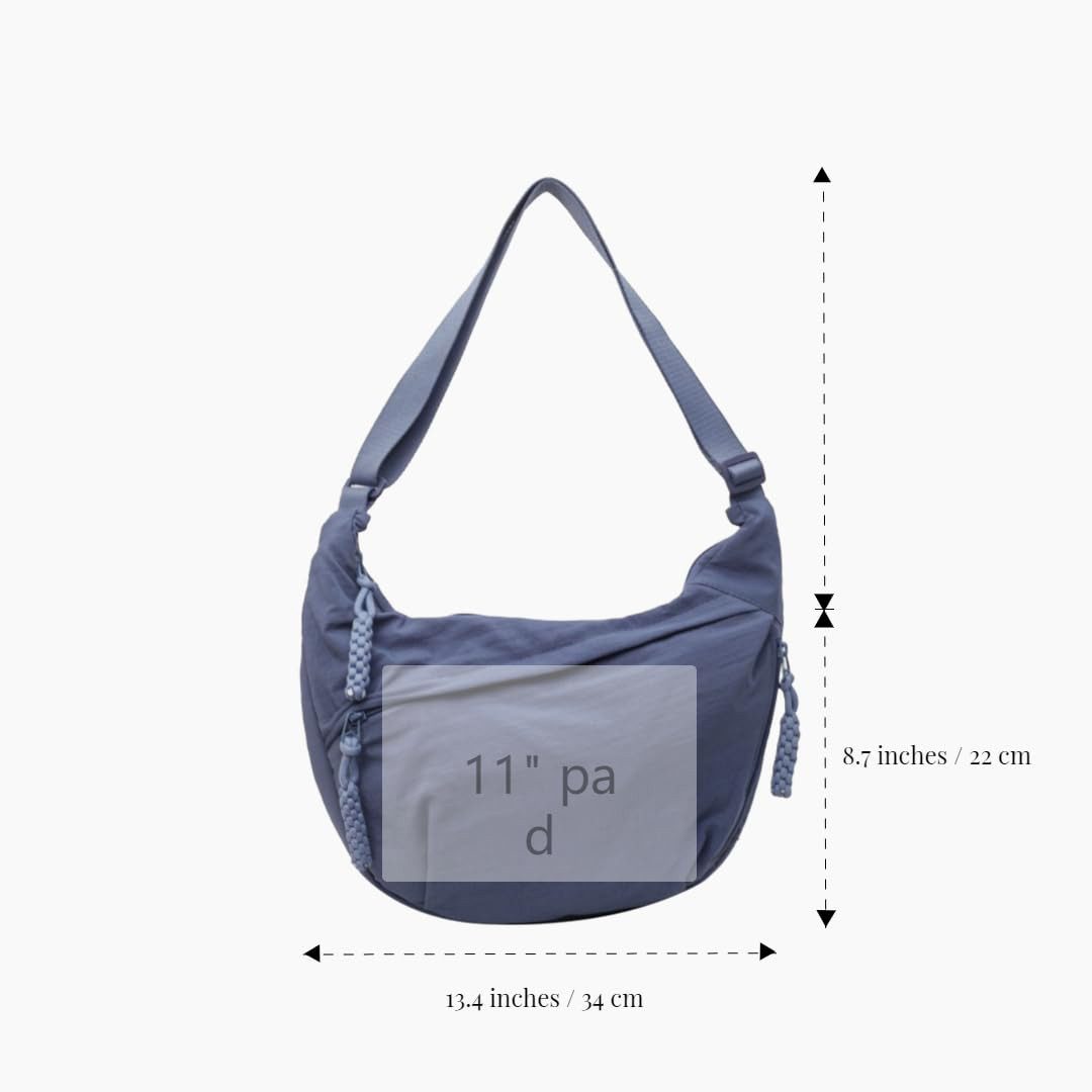 Cachito Bauchtasche Damen Gürteltasche Umhängetasche CrossBody, Nylon Schultertasche, Handtasche für Arbeit, Reisen, Alltag – Bild 4 von 5