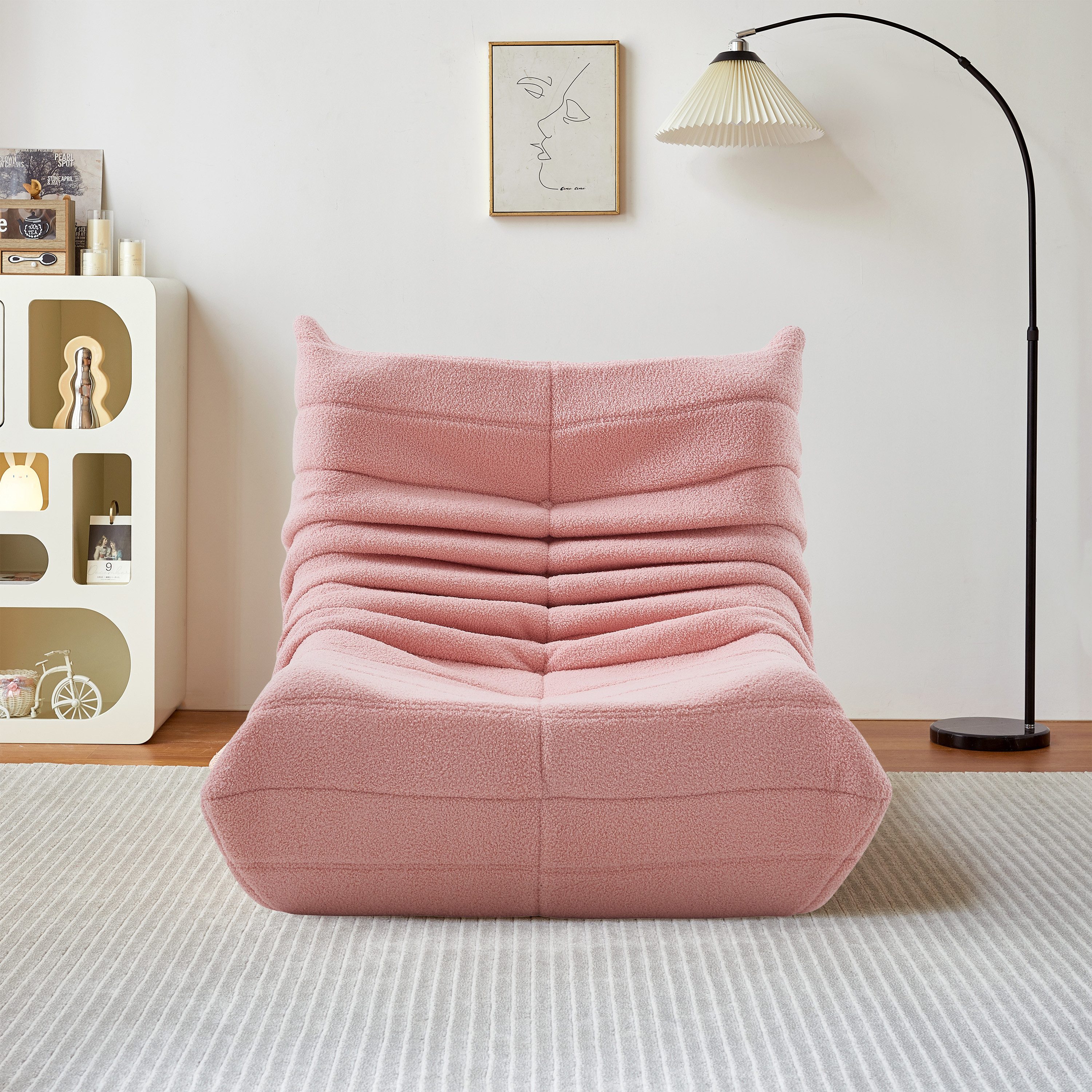 Furnishings Home Loungesessel Sitzsack Relax Sessel, Sitzsack-Sofastuhl, Einzelsofa, Sitzsacksofa (1-St., ideale Sitzgelegenheit für Entspannung), für Schlafzim – Bild 4 von 5