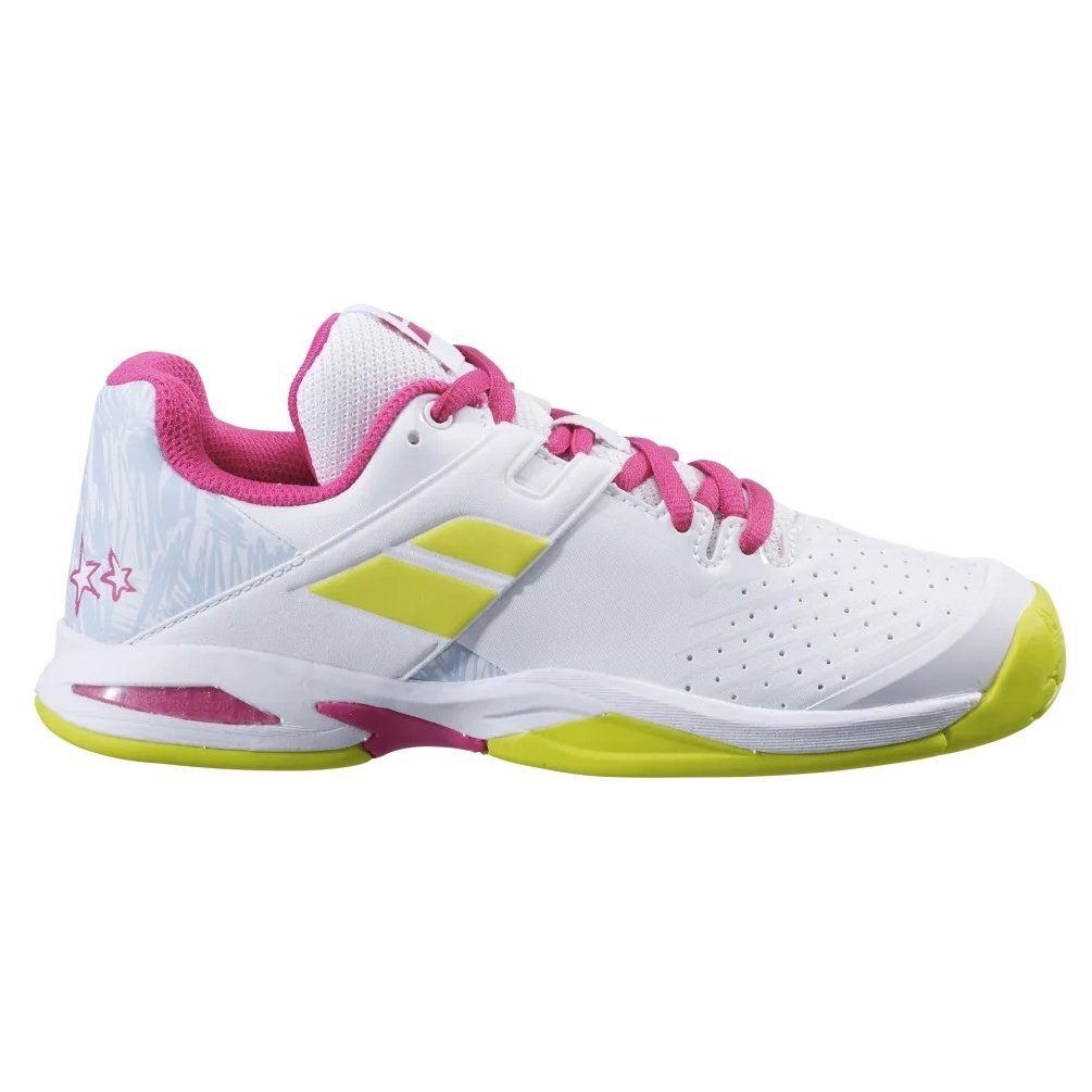 Babolat Propulse Allcourt weiss/rose Mädchen Tennisschuh