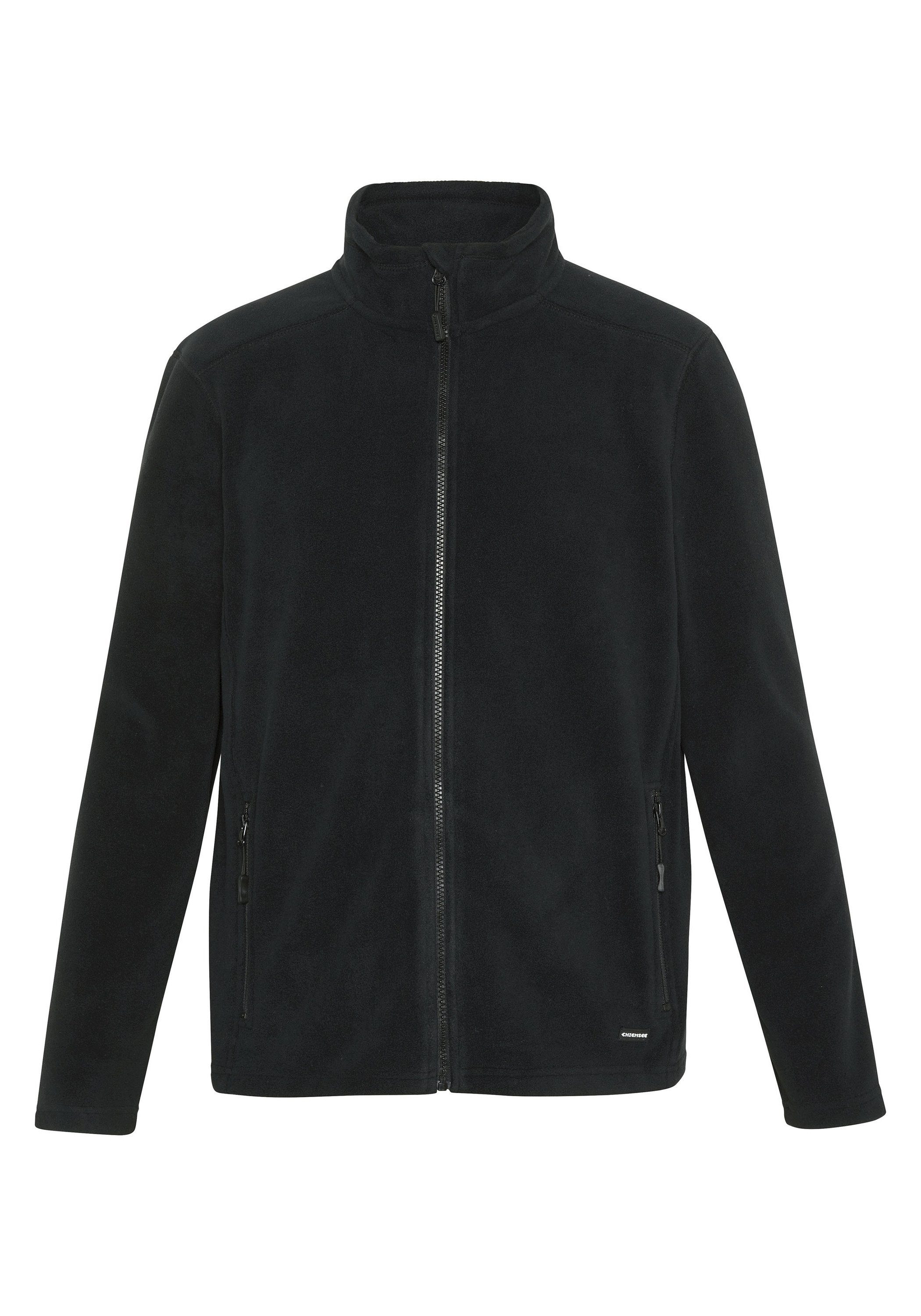 Chiemsee Fleecejacke Fleece-Jacke im Jumper-Look 1 19-3911 Black Beauty