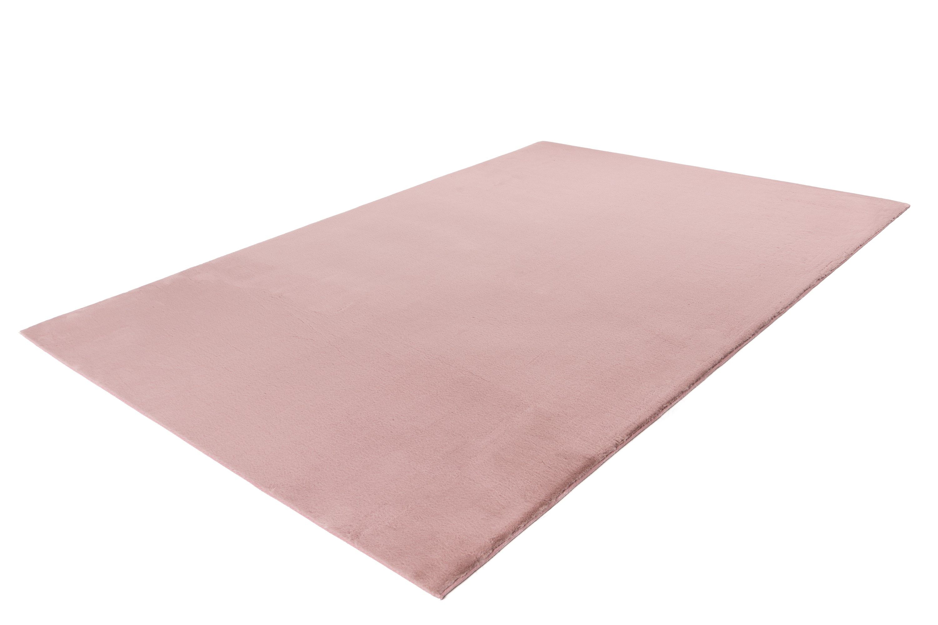 Kayoom Teppich Cross 425, rechteckig, Höhe: 21 mm, dichter weicher Kurzflor, viele Farben, Wohnzimmer