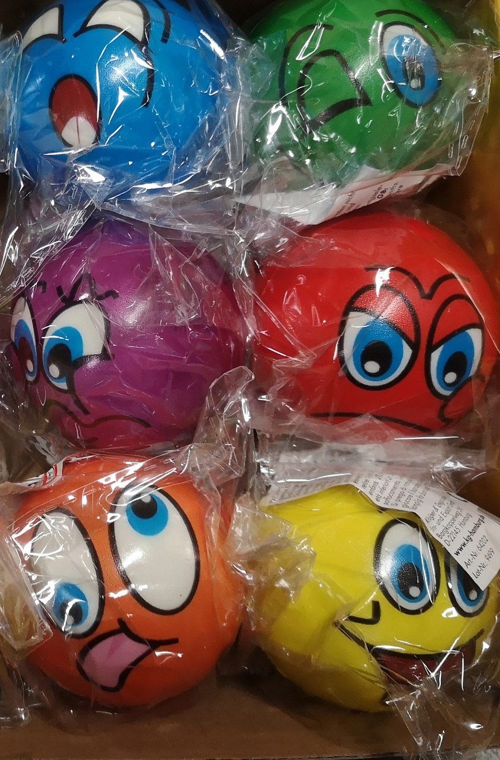 bunt: krüger 64202 6x Stressball