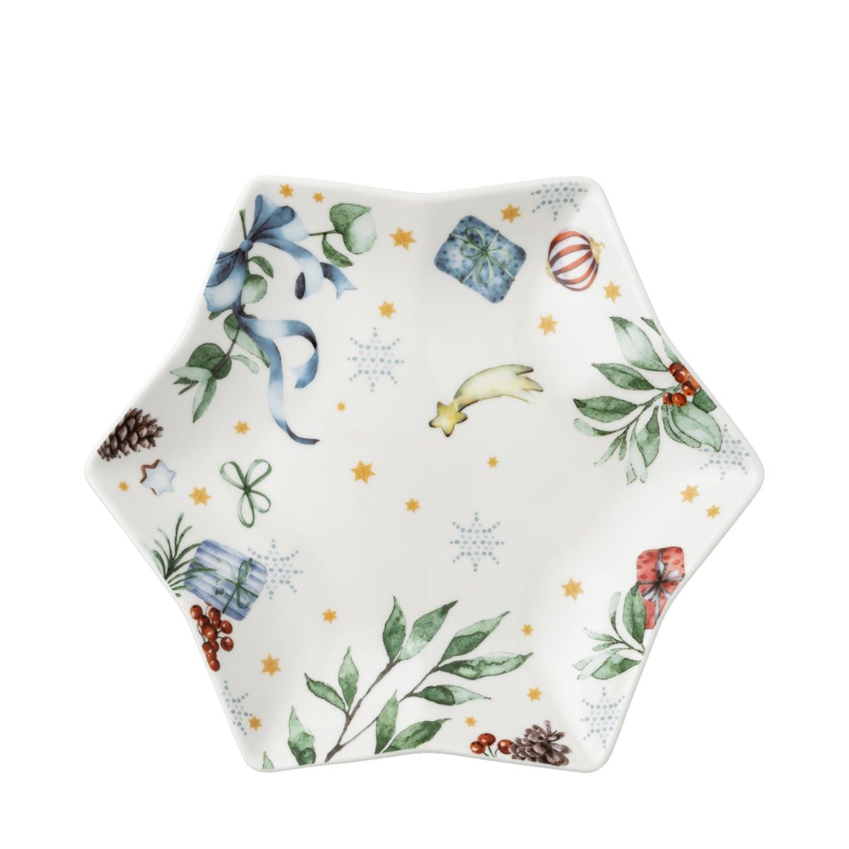 Hutschenreuther Schale Sammelserie Weihnachtslied 2025 Weihnachtsdekoration, Porzellan, 24 cm