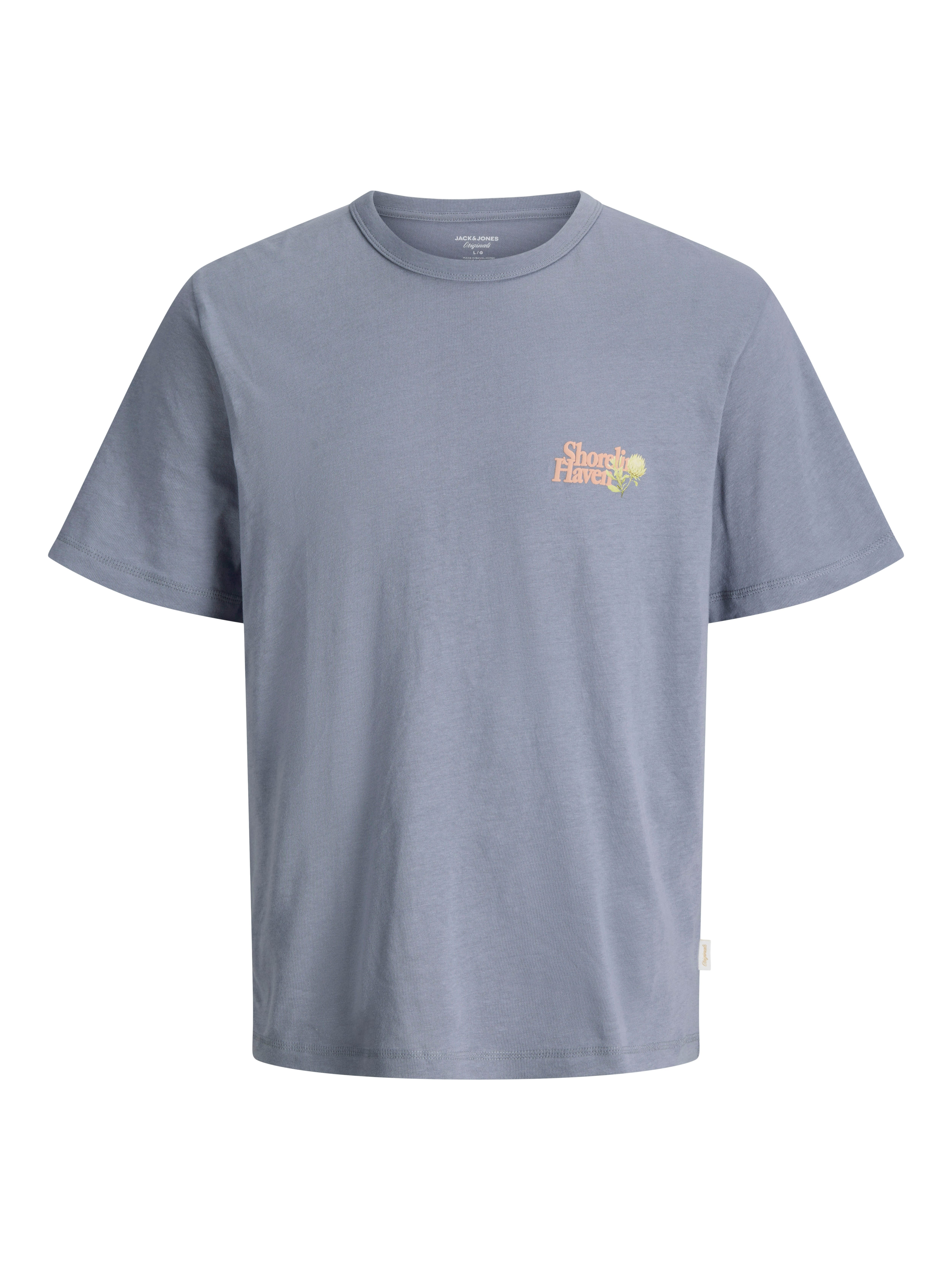 Jack & Jones T-Shirt JORMONTAUK MULTICOLOR GRAPHIC TEE CN