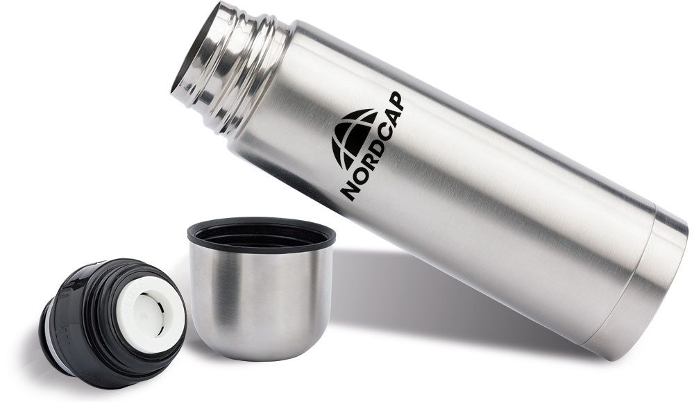 Nordcap Thermoflasche, aus robustem Edelstahl