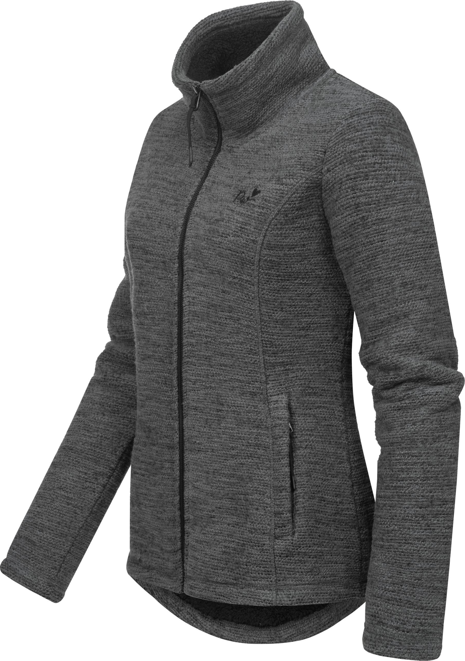 Ragwear Strickjacke "Liram Melange", Kuschelige Übergangsjacke in Strick-Op günstig online kaufen