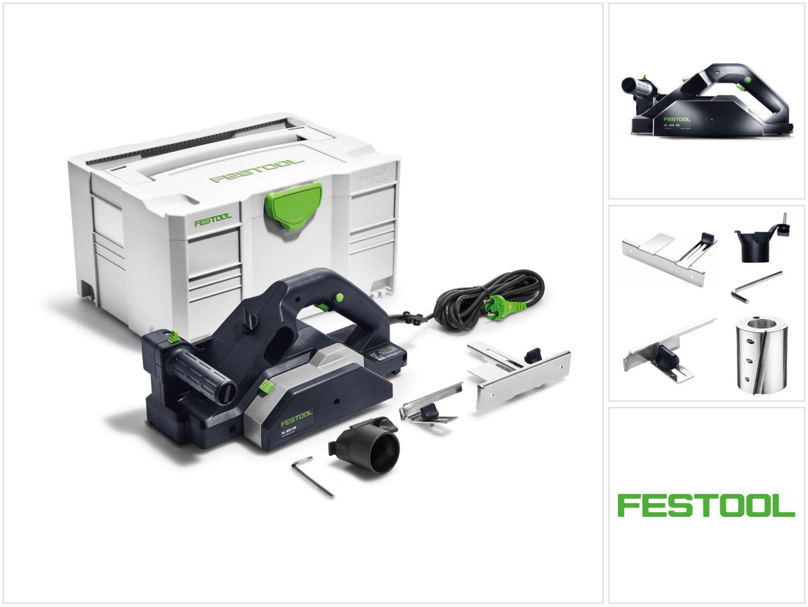 FESTOOL Elektrohobel HL 850 EB-Plus Hobel 850W (576607)