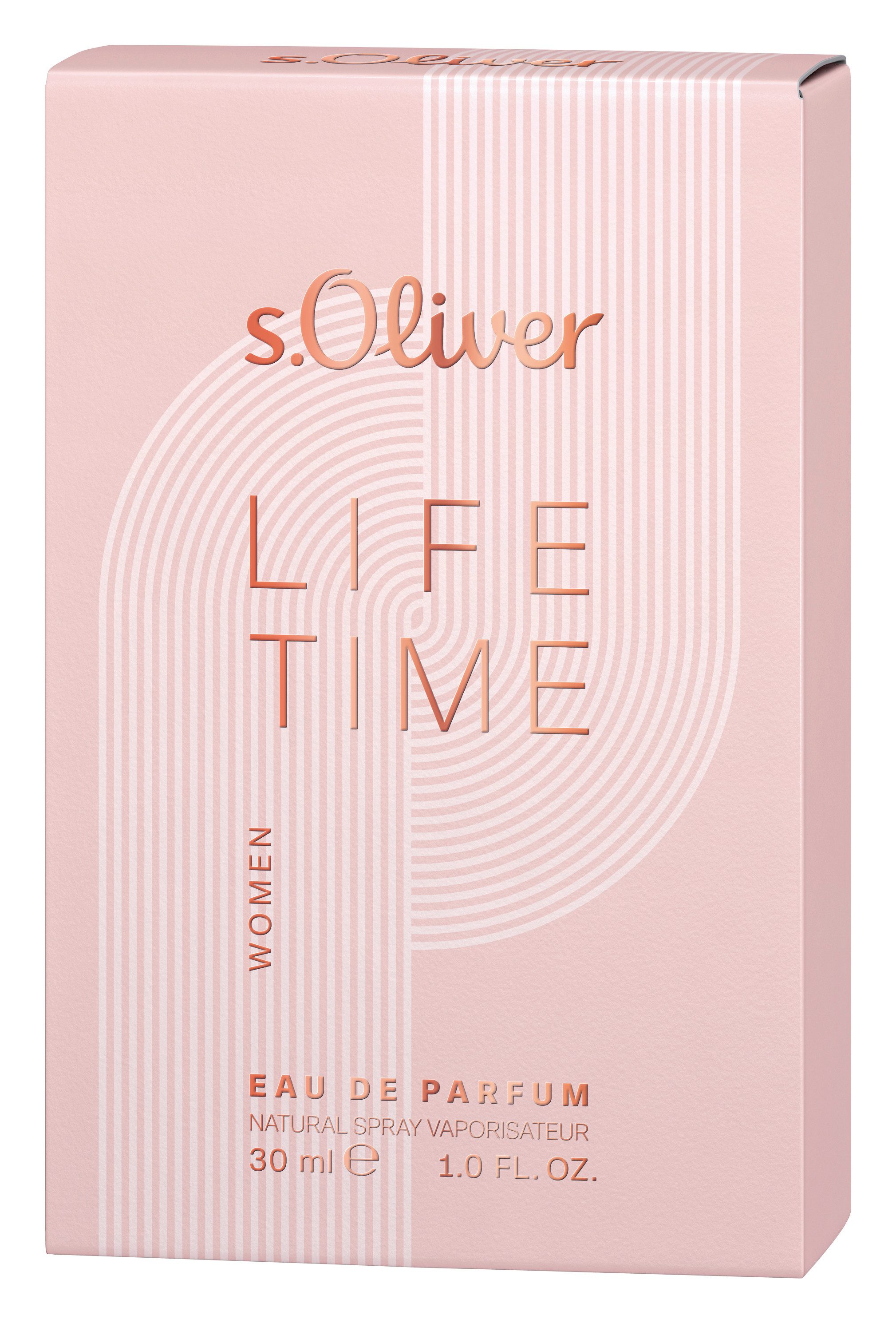 s.Oliver Eau de Parfum LIFETIME, EdP 30 ml Natural Spray