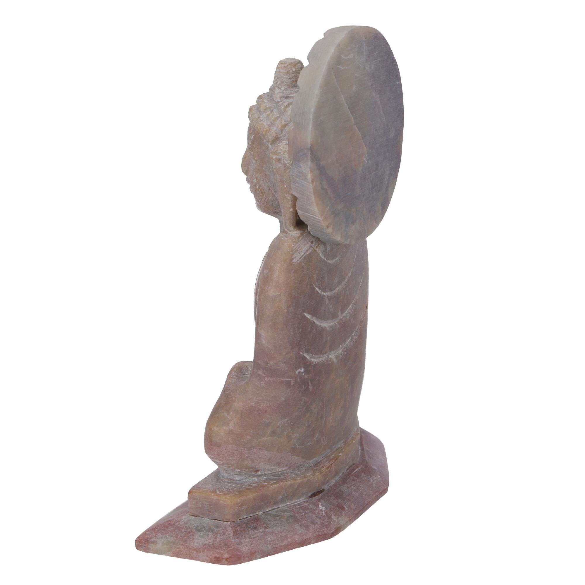 -.. Buddhafigur Guru-Shop Buddha Buddhafigur Speckstein, aus Skultur