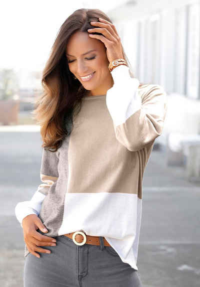 Damen Bekleidung Pullover und Strickwaren Pullover Zanone Synthetik Pullover in Weiß 