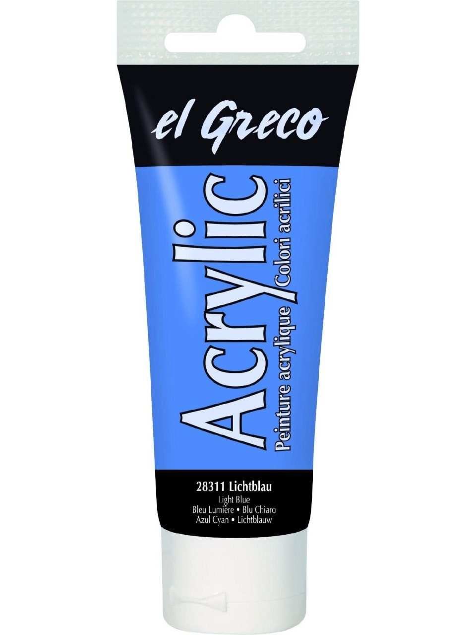 Kreul Künstlerstift Kreul el Greco Acrylic Tube lichtblau 75 ml
