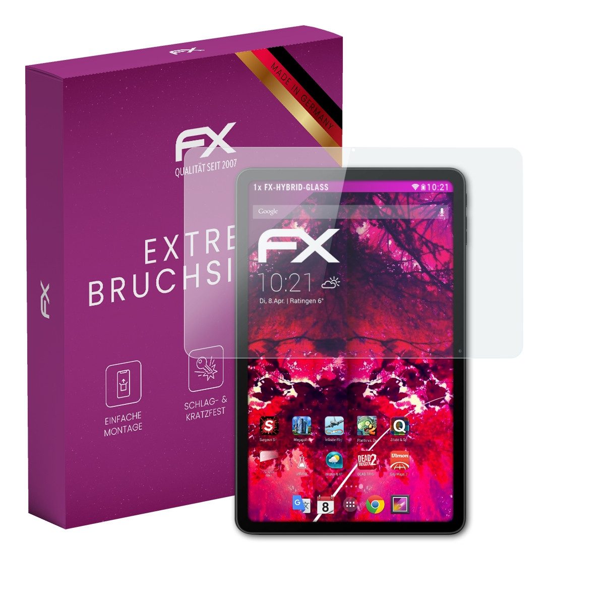 Schutzfolie Panzerglasfolie für Blackview Mega 2
