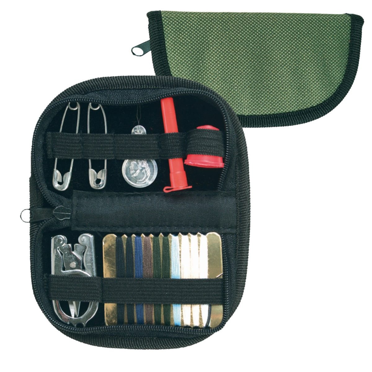 Mil-Tec Nähkästchen Militär Nähzeug mit Etui Oliv