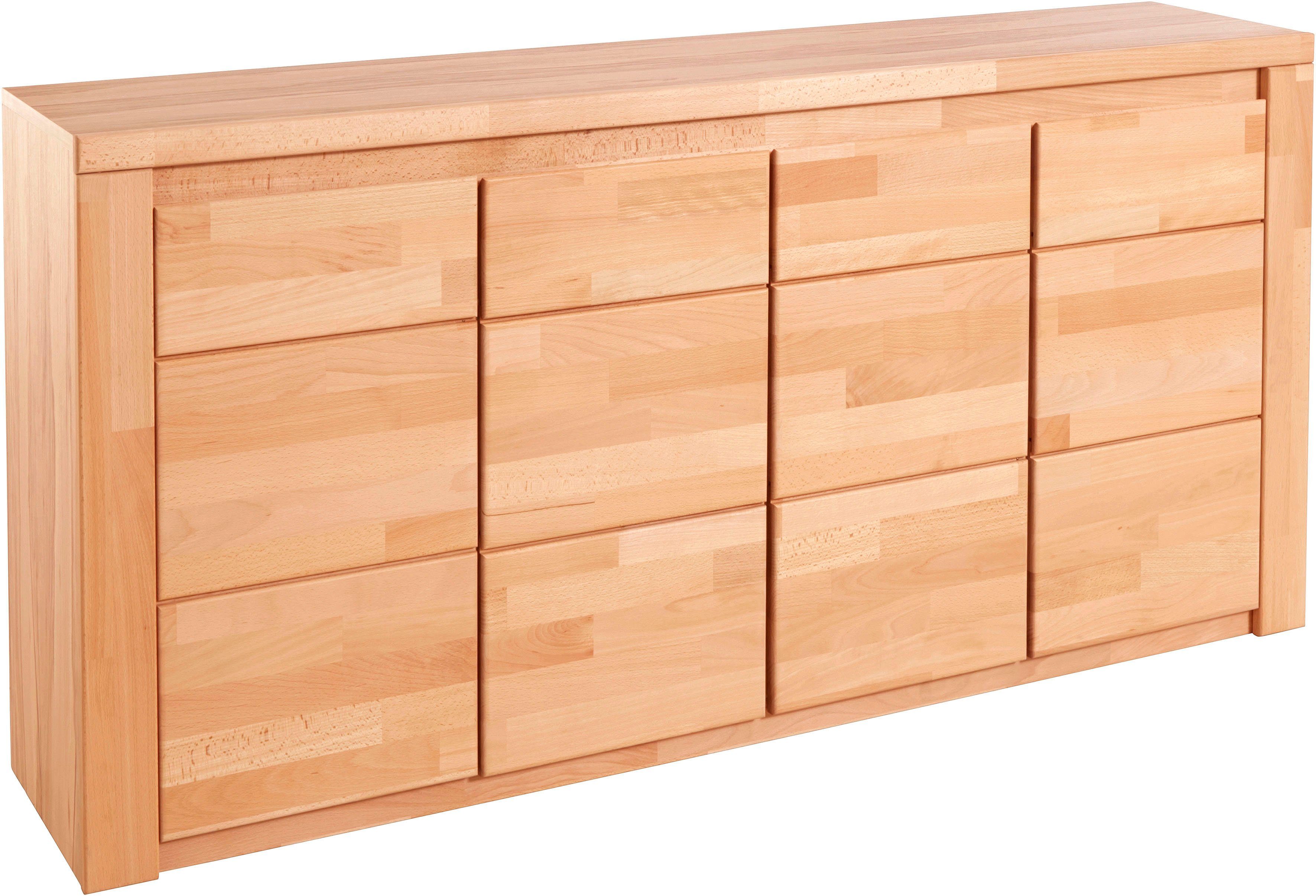 OTTO home Sideboard Burani, grifflose Optik