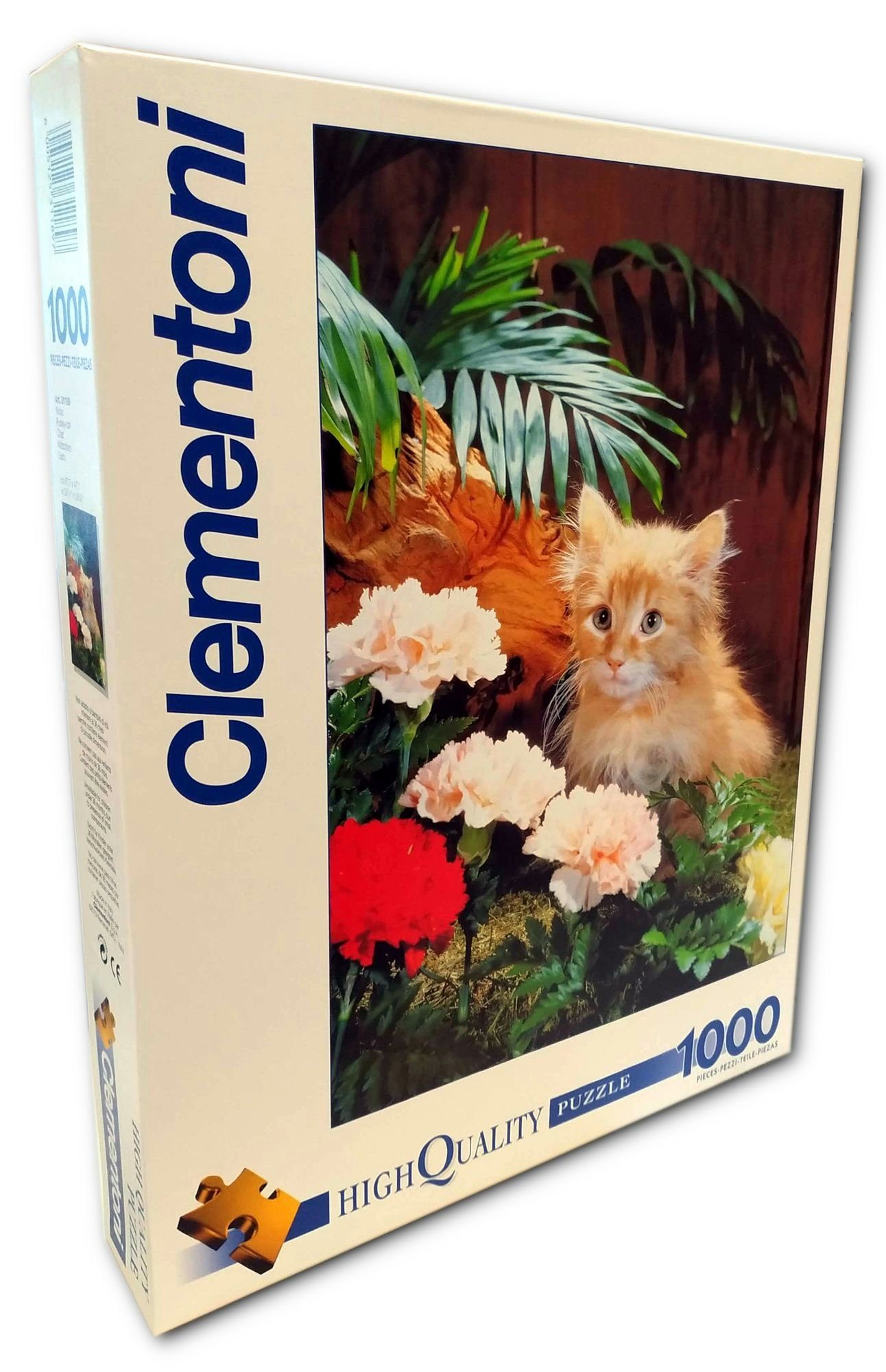 Clementoni® Puzzle Clementoni High Quality Collection Puzzle Kätzchen 1000 Teile, 1000 Puzzleteile