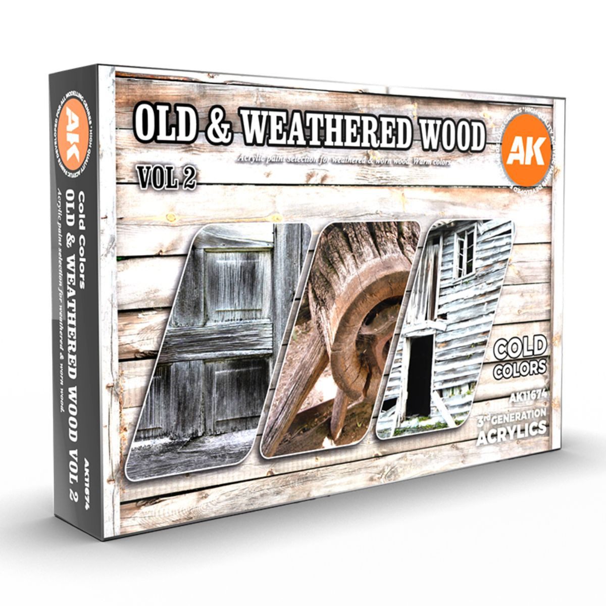 AK Interactive Modellbausatz 3GEN Old & Weathere