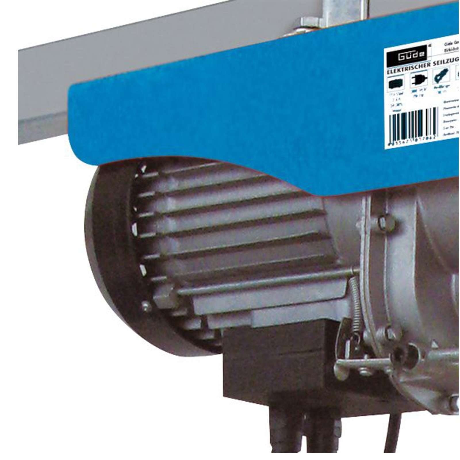 Güde Seilzug Elektro-Seilzug GSZ 100/200, (Stück, 1 St., Einzeln), elektrisch, Notausschalter, 450 W Motorleistung