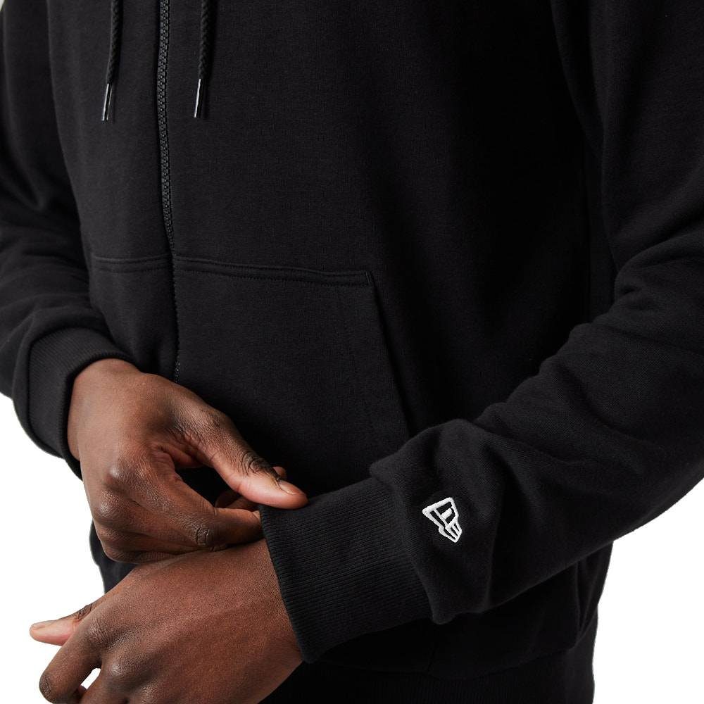 New Era Kapuzensweatjacke Sweatjacke New Era NBA Script FZ Milbuc geteilte Kängurutasche