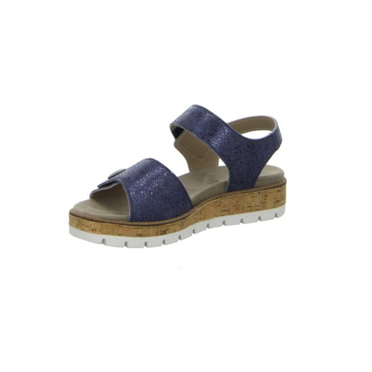 Longo blau regular fit Sandalette (1-tlg)