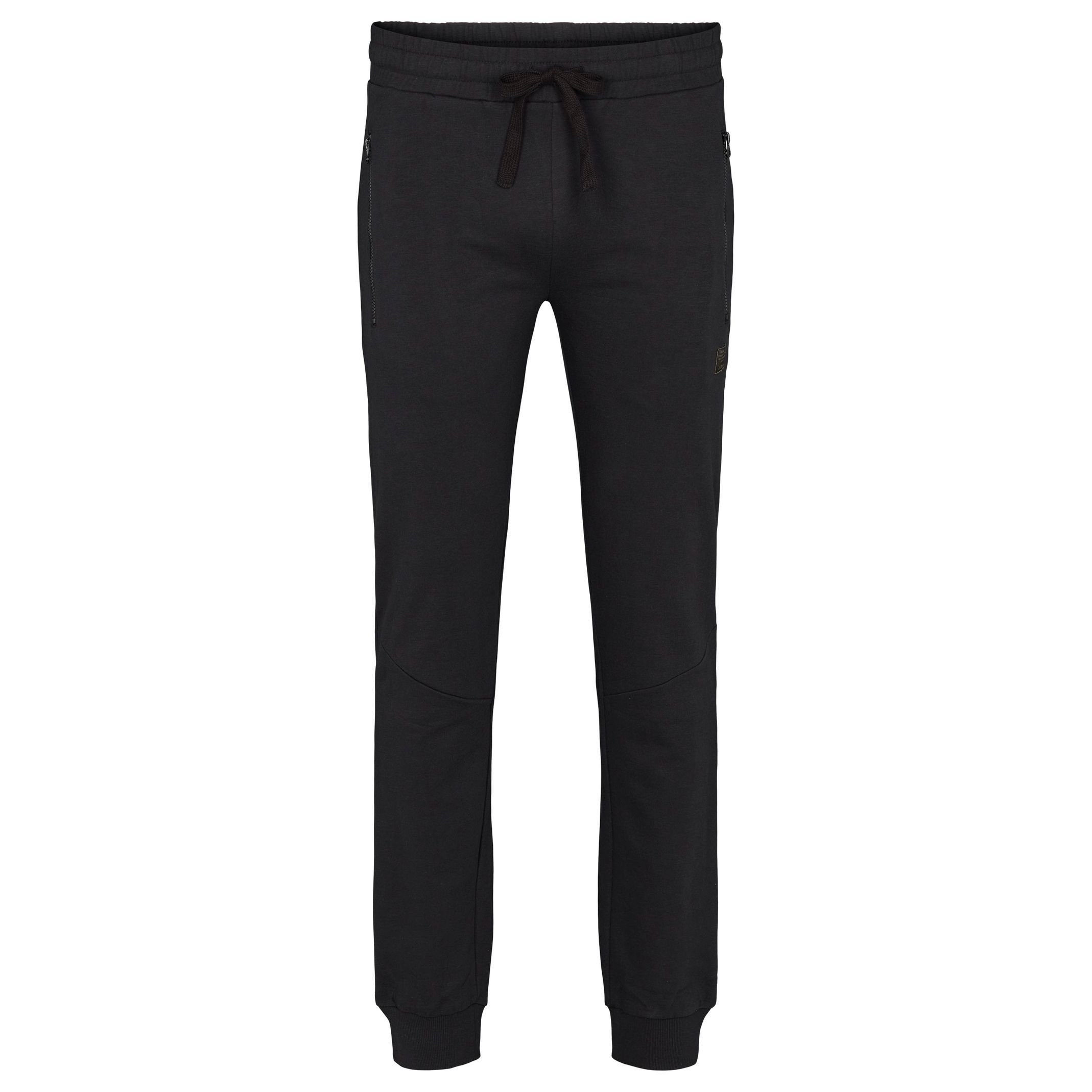 Jogginghose Sweathose von North56Denim in großen Größen, schwarz