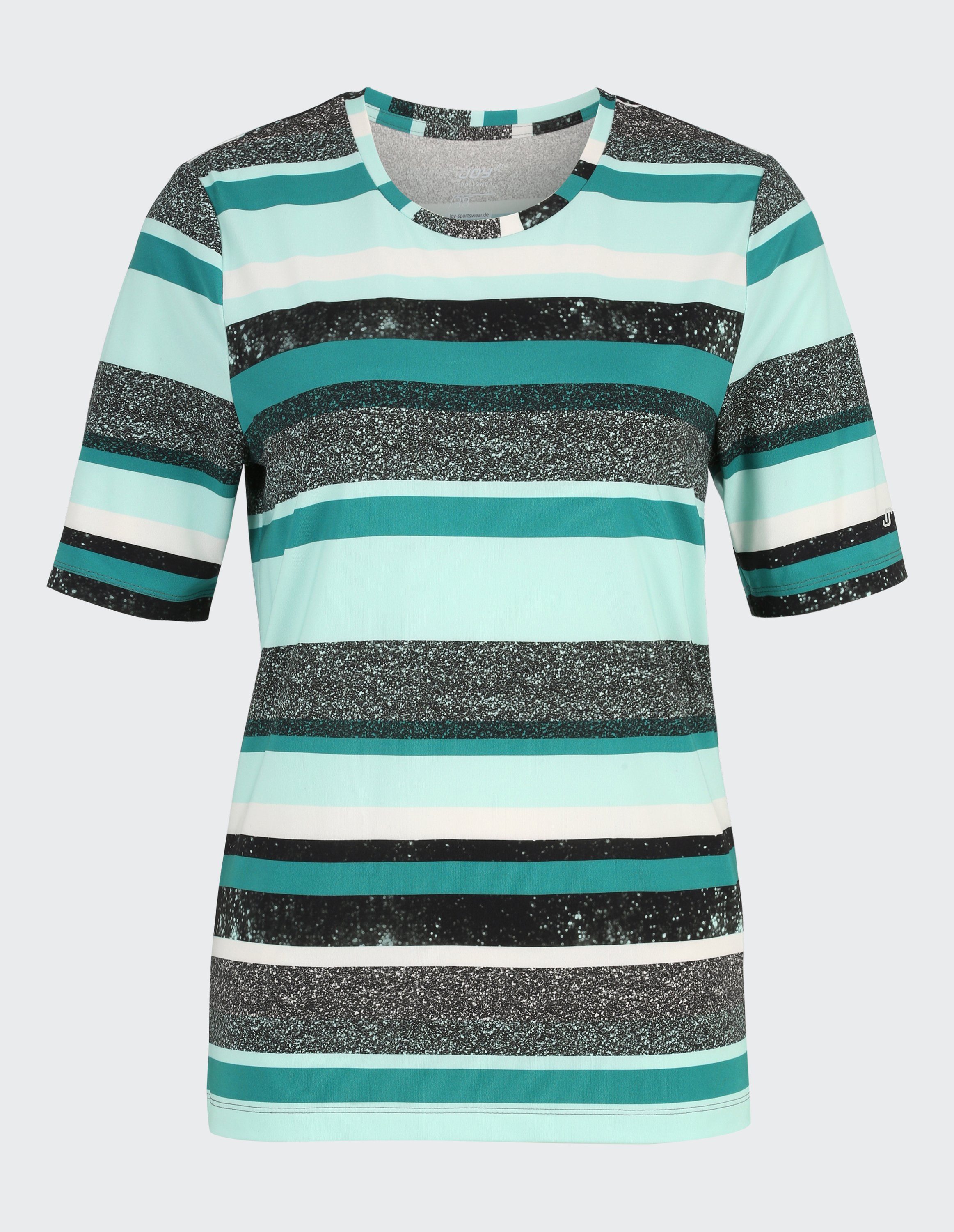 Joy Sportswear T-Shirt T-Shirt LARA cosmic green stripes