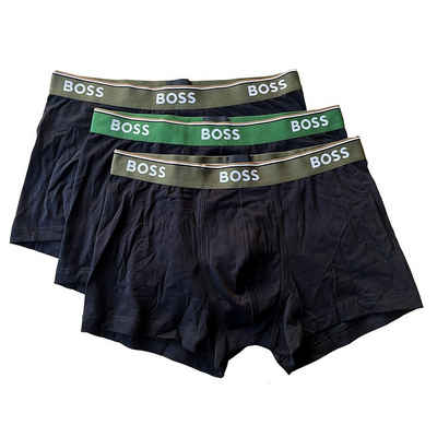 BOSS Trunk 3P Power Cotton Stretch (Packung, 3-St., 3er-Pack) Multi Pack Boxer kurzes Bein