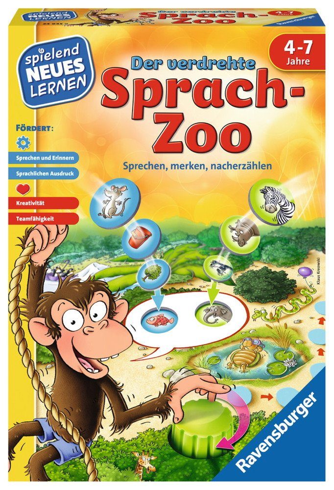 Ravensburger Spiel Der verdrehte Sprach-Zoo