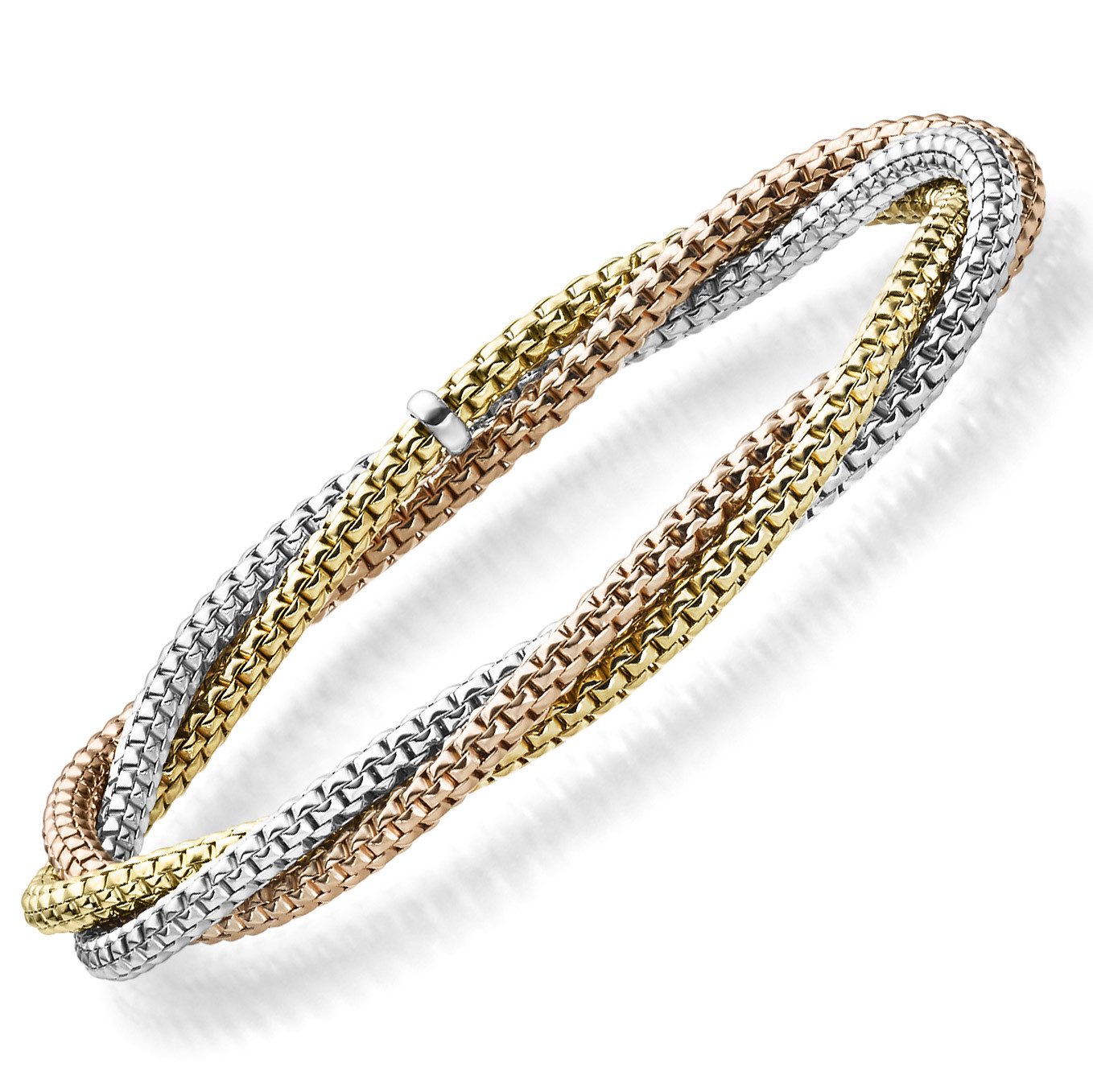 Goldarmband Goldkette Armkette Breite 6,0mm - 585-14 Karat Innendurchmesser 55mm