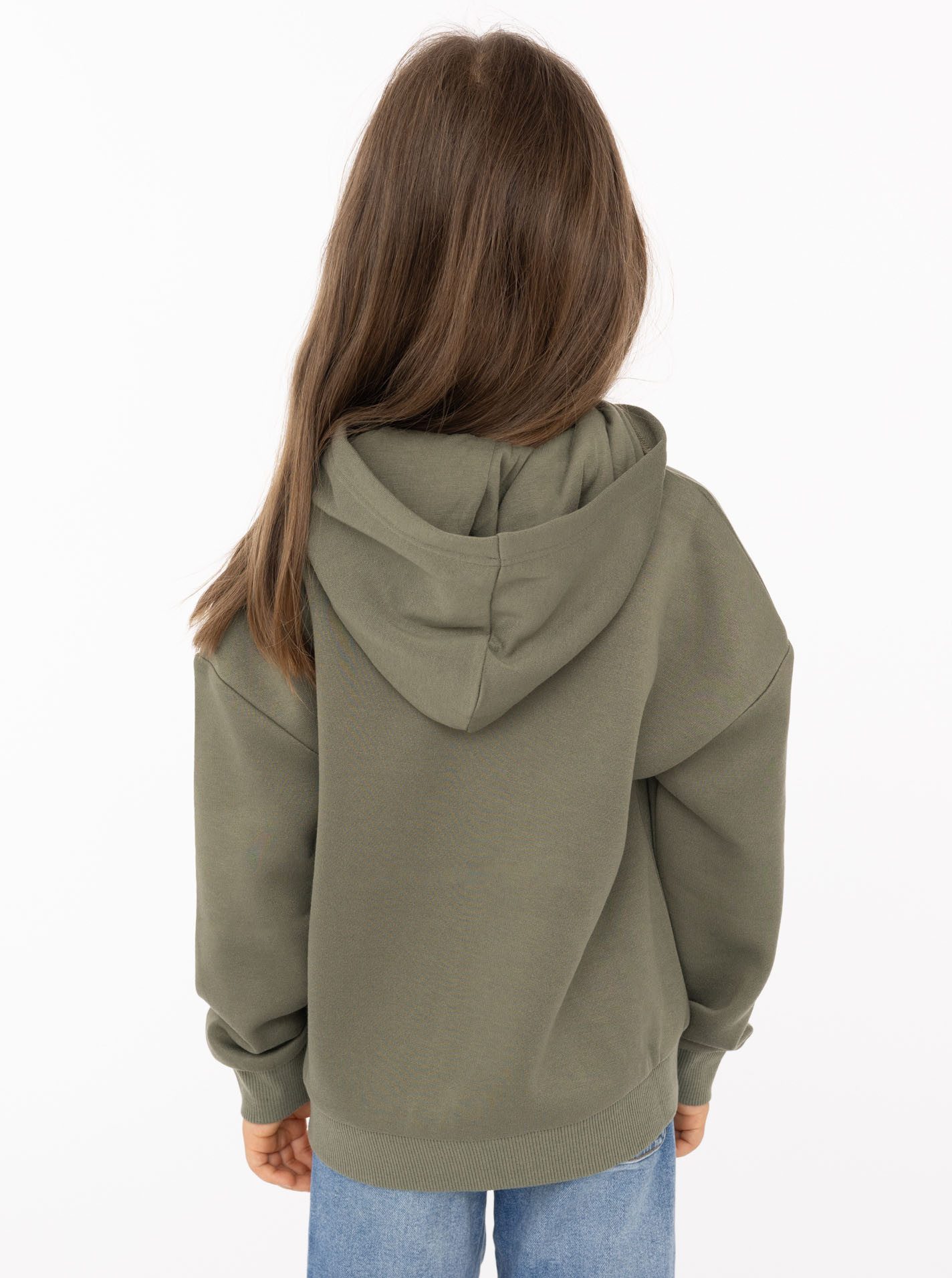 Zwillingsherz Hoodie "Dog Life" Mini-Me,mit gestickten Hunden und Slogan – Bild 3 von 5