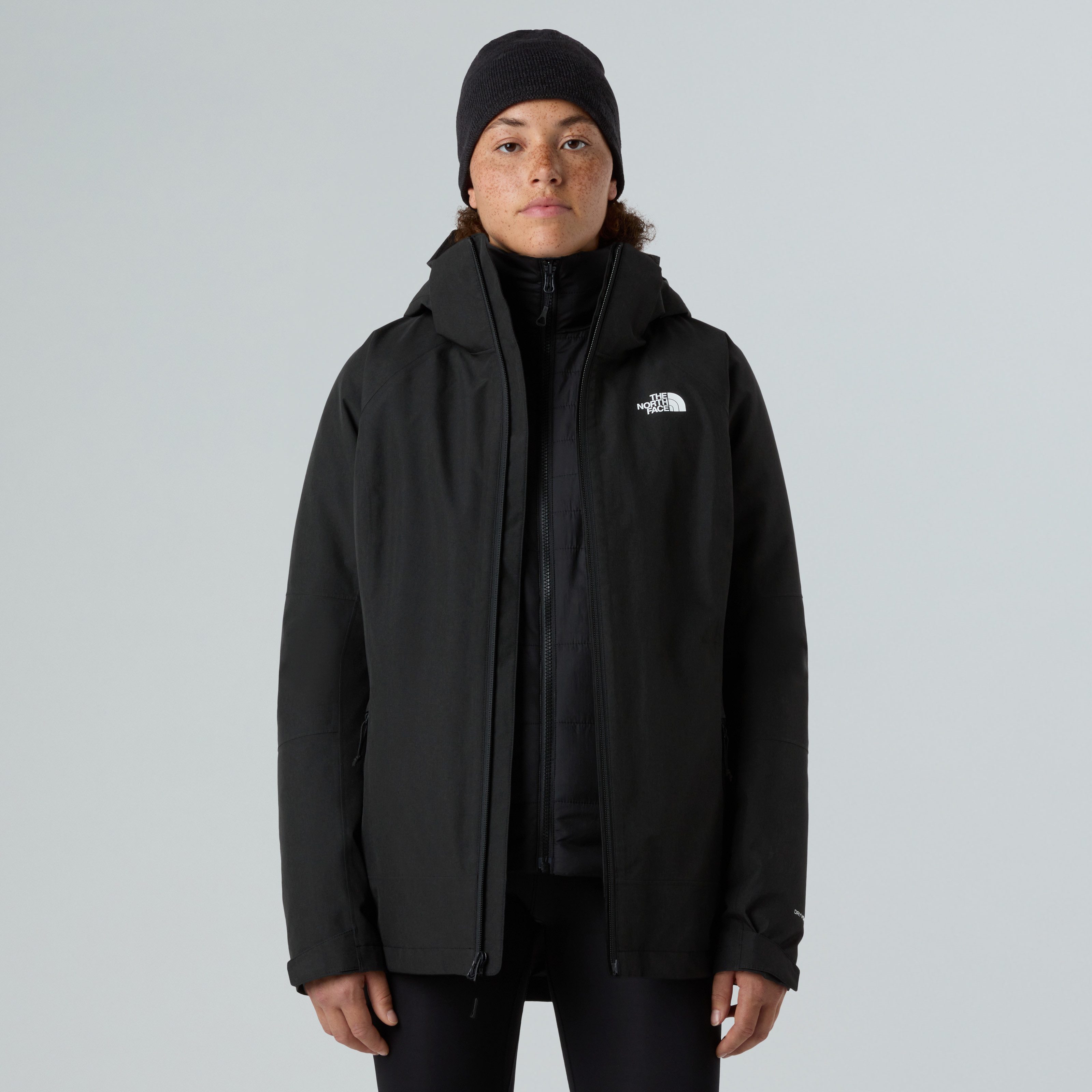 The North Face 3-in-1-Funktionsjacke W INLUX TRICLIMATE - EU für verschiedene Wetterbedingungen, mit DryVent™-Außenjacke