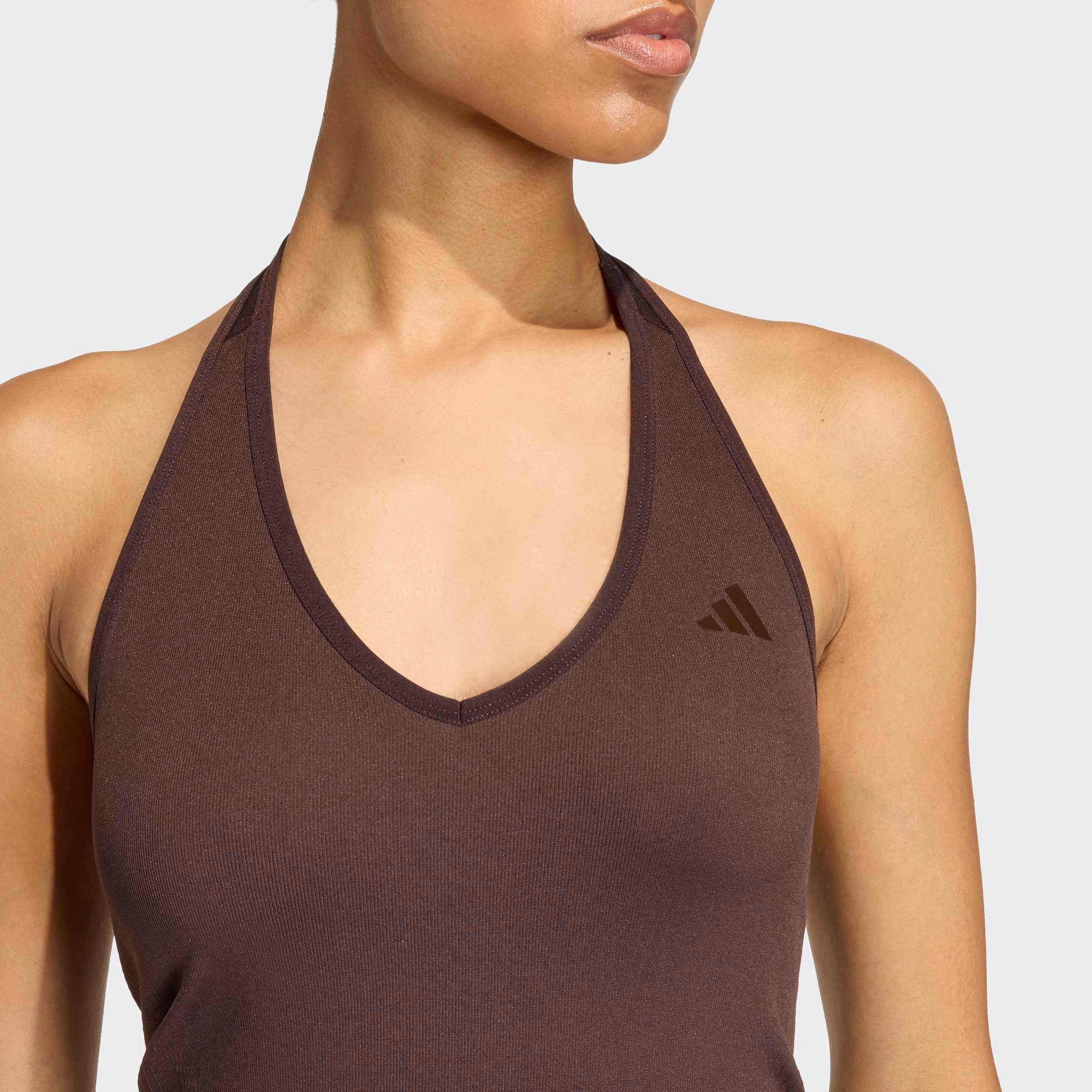 adidas Performance Tanktop WORKOUT ESSENTIALS KNIT NECKHOLDER