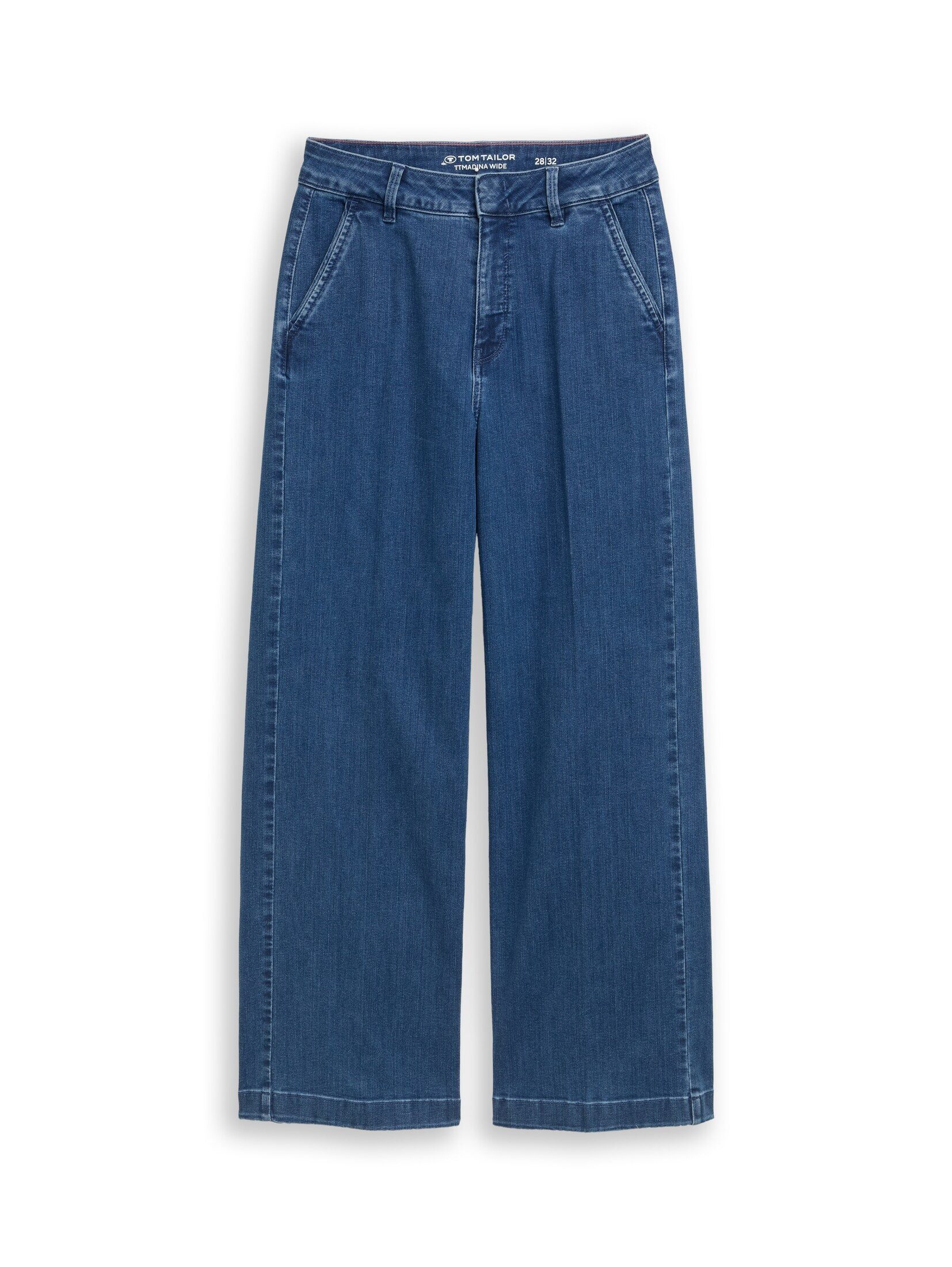 TOM TAILOR Weite Jeans Jeanshosen TTMADINA WIDE Jeans