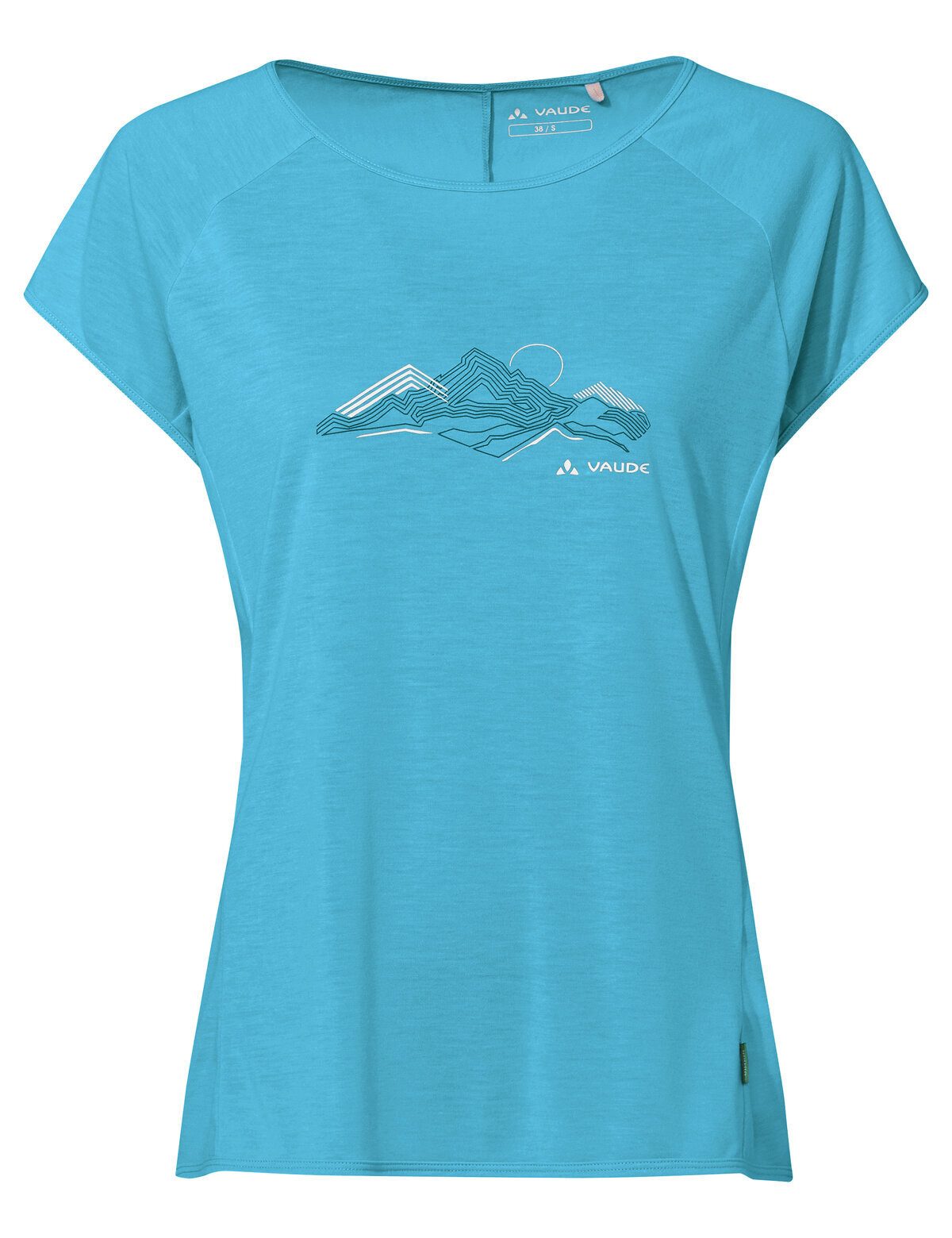 VAUDE T-Shirt Women's Tekoa T-Shirt II (1-tlg) schnelltrocknendes und funktionelles Shirt