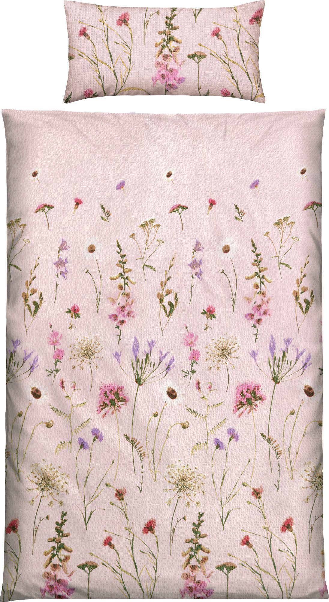 REDBEST Bettwäsche Bettwäsche, Seersucker, Blumen günstig online kaufen