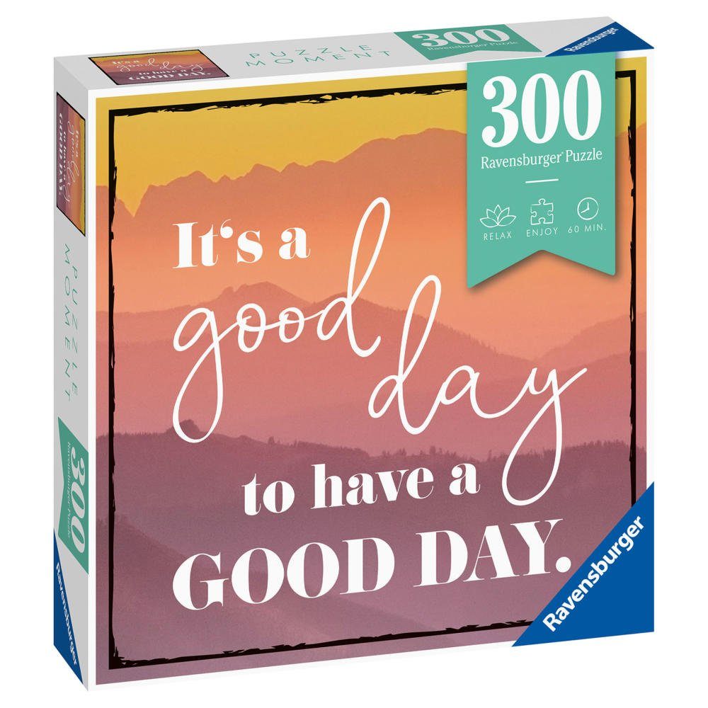 A Ravensburger Puzzleteile Puzzle Teile, 300 Moment Day Good